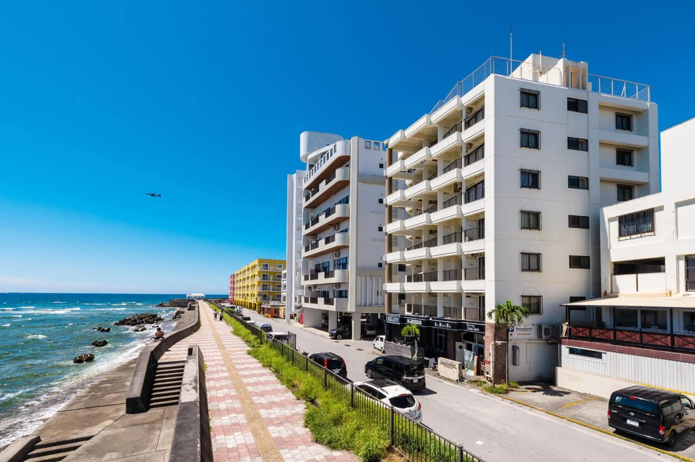 Property building in Hotel Sunset American