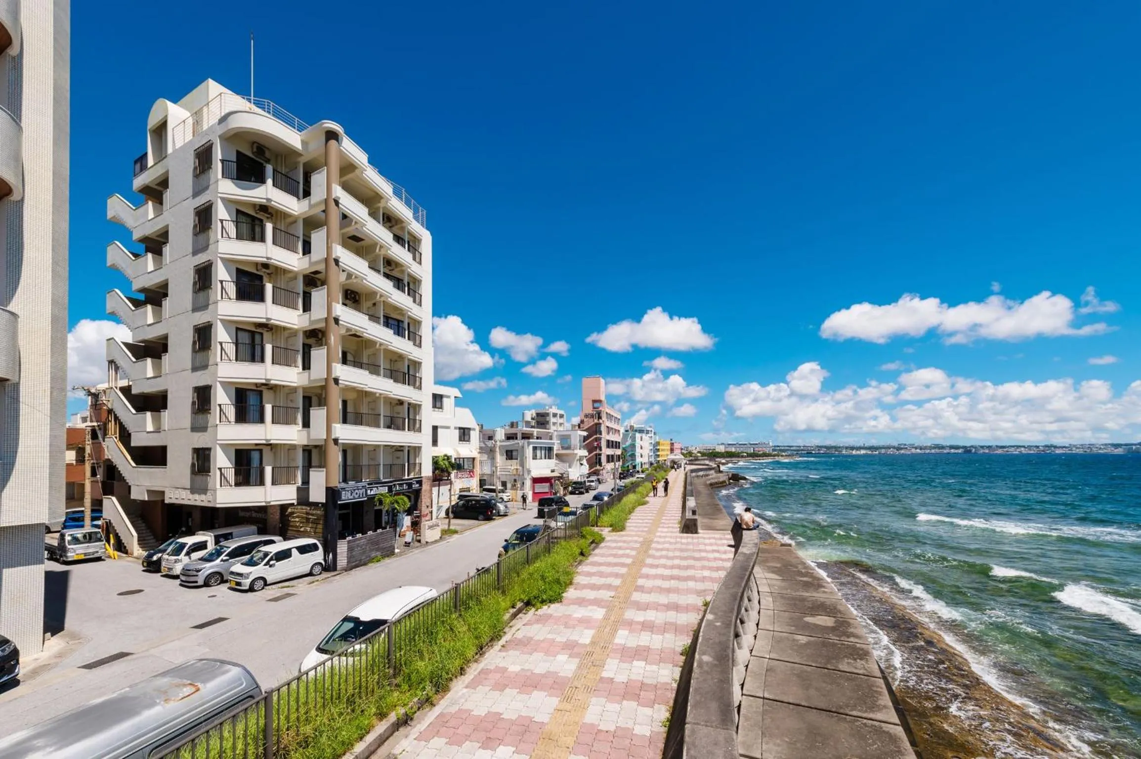 Property building in Hotel Sunset American