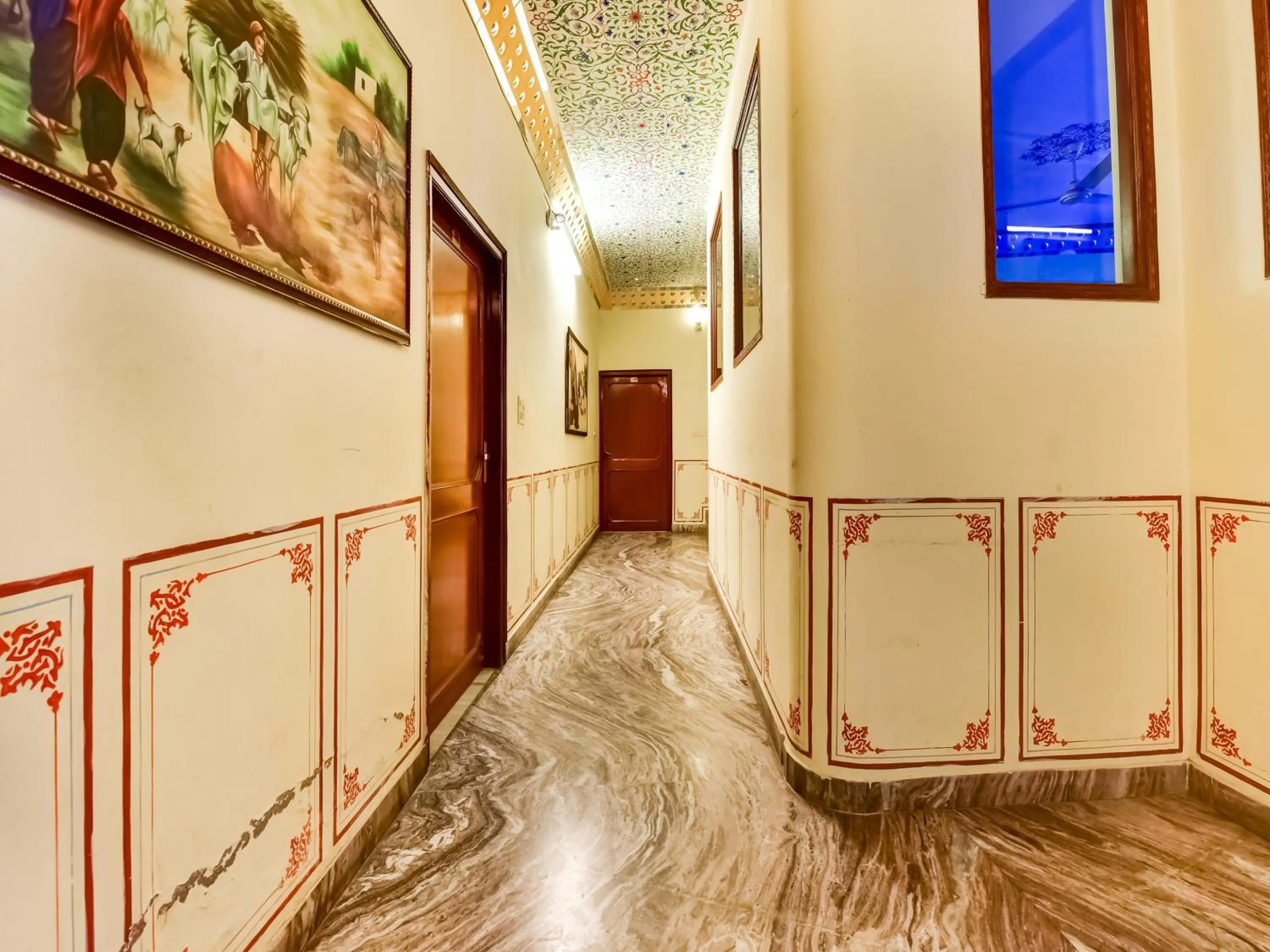 Lobby or reception in Hotel Radoli House - A Heritage Hotel