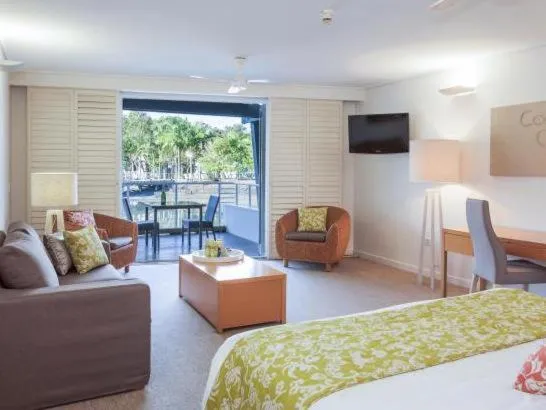 Seating Area in Couran Cove Island Resort