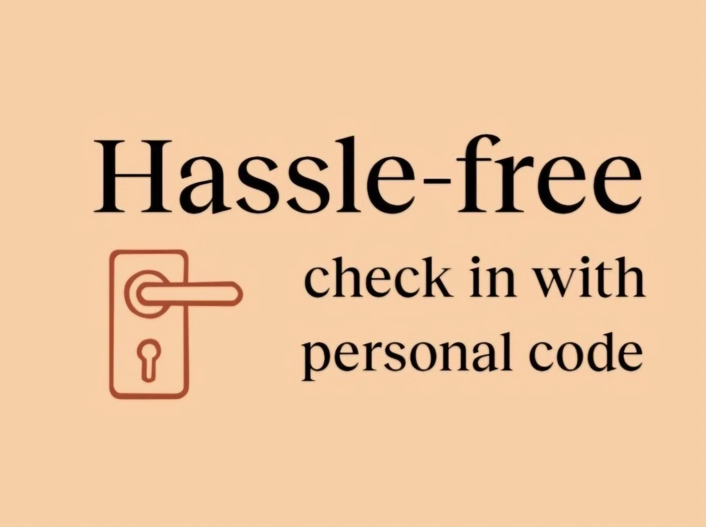 Text overlay in Holečkova Apartments