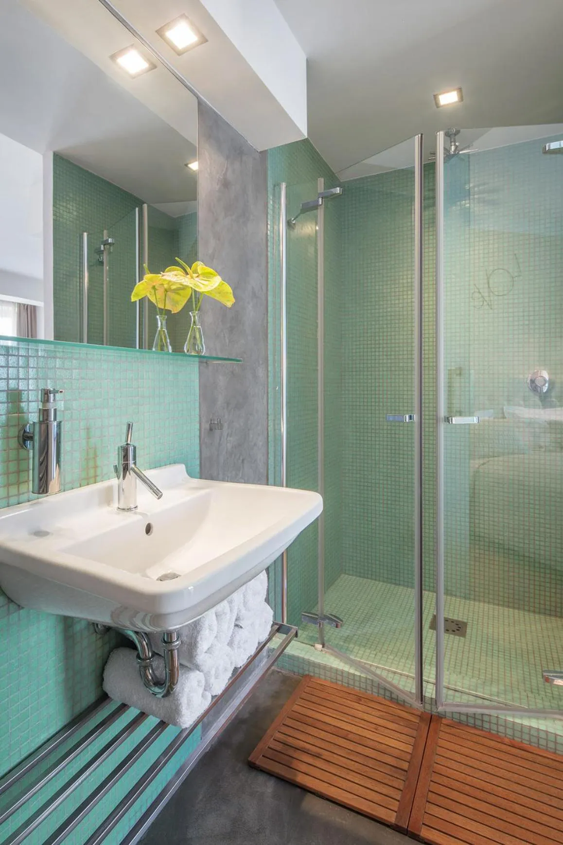 Shower in Holečkova Apartments