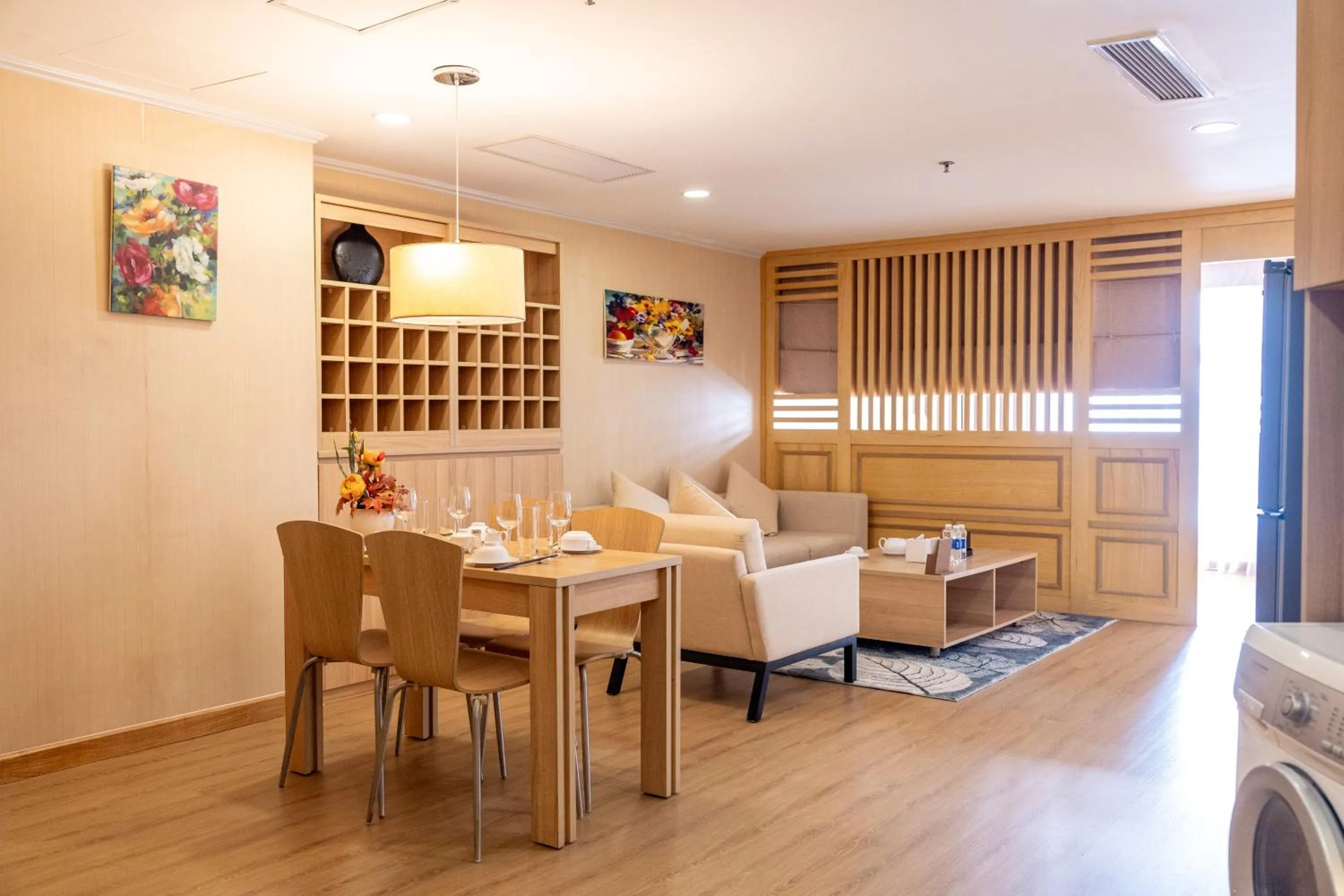 Living room in Super Candle Hotel