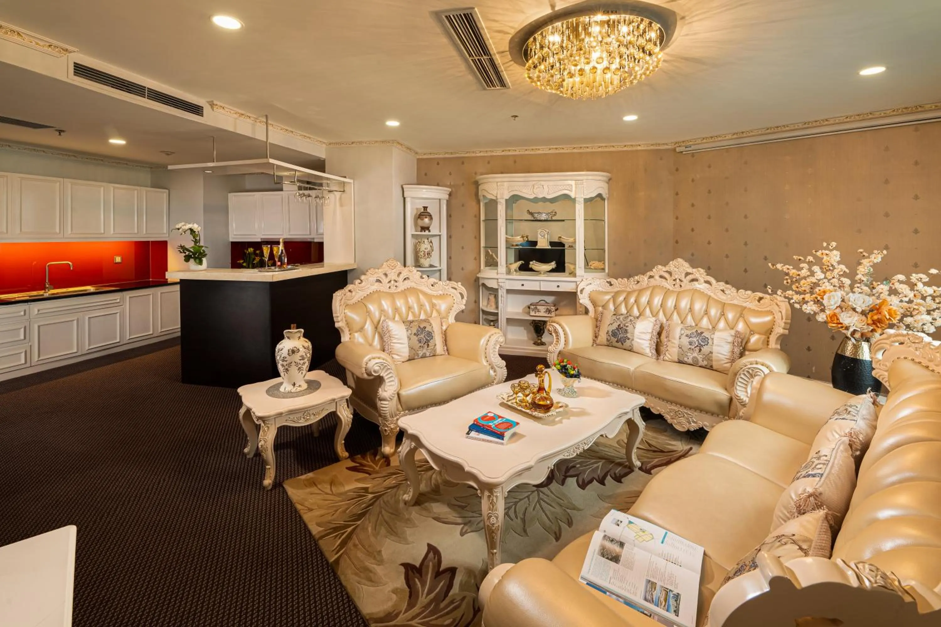 Living room in Super Candle Hotel