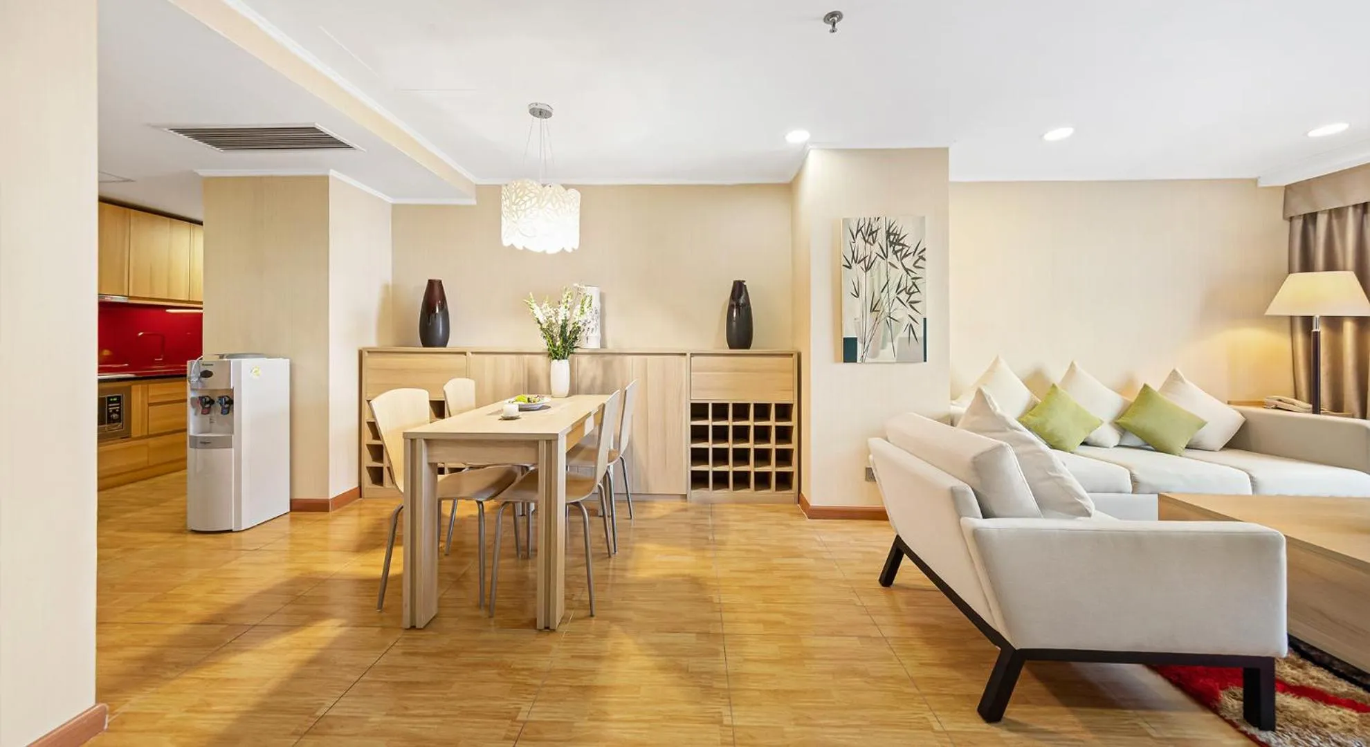 Living room in Super Candle Hotel