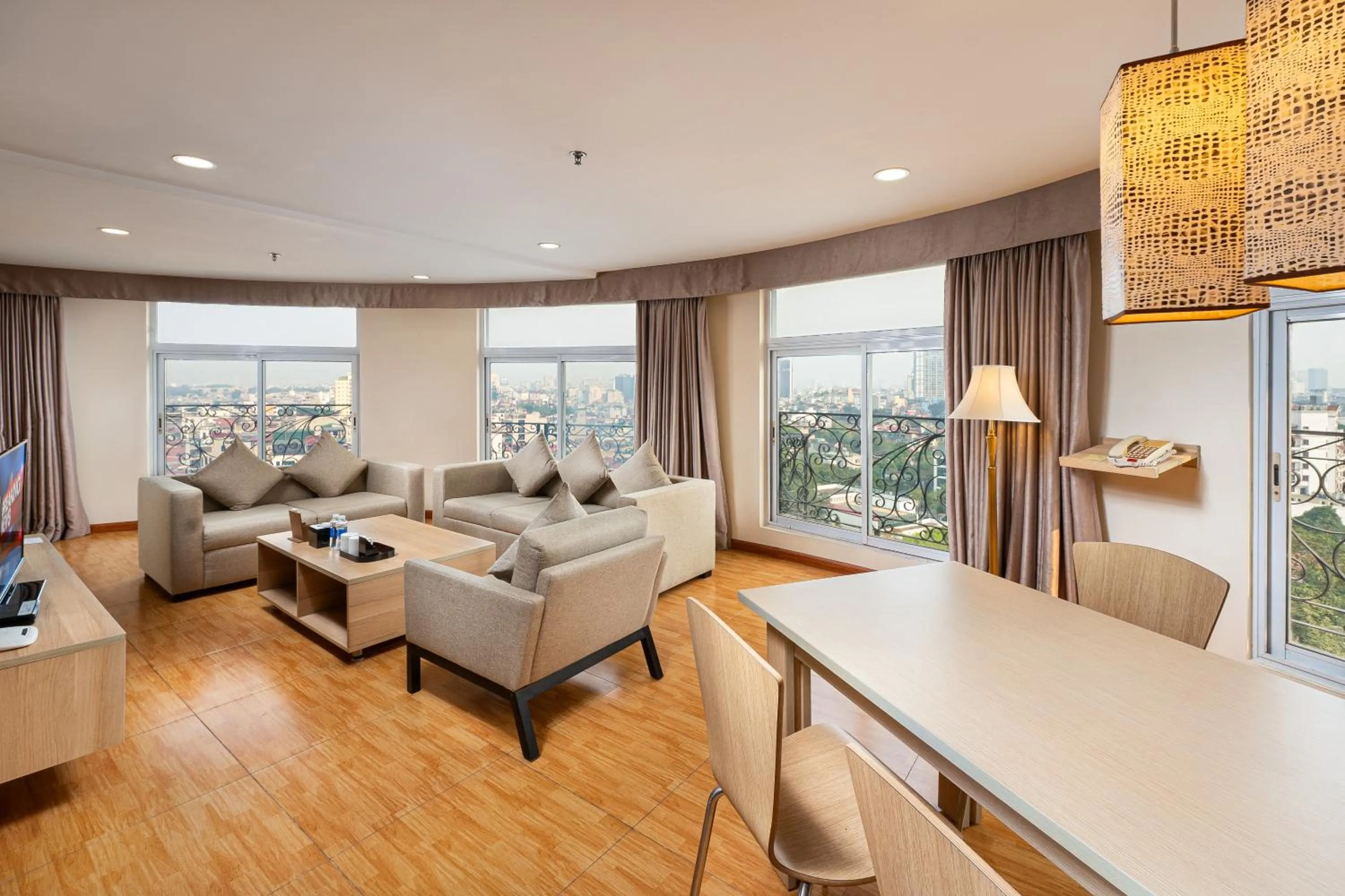 Living room in Super Candle Hotel