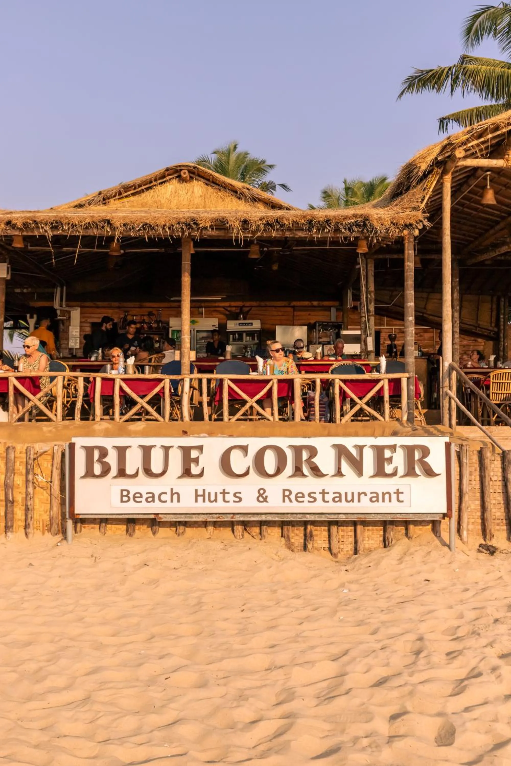 Blue Corner Beach Huts & Restaurant