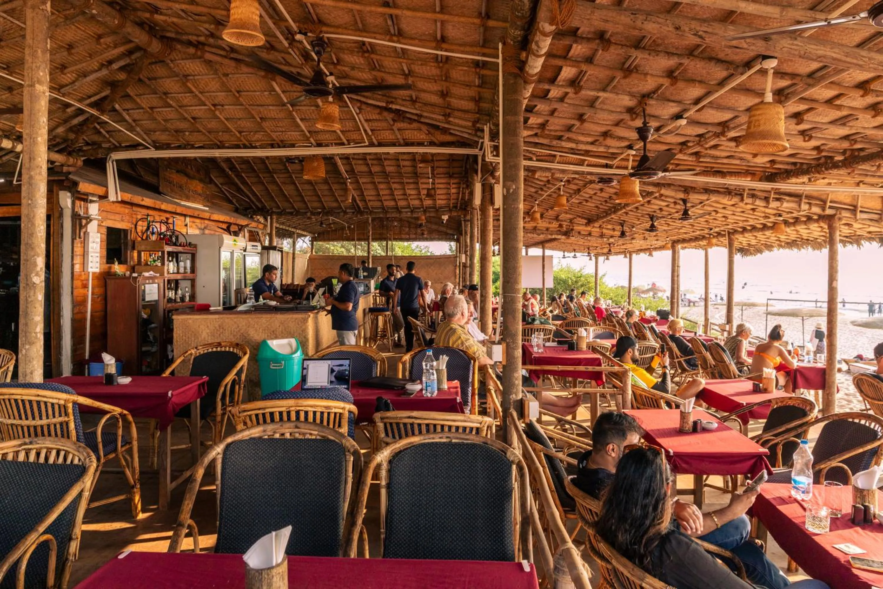 Blue Corner Beach Huts & Restaurant