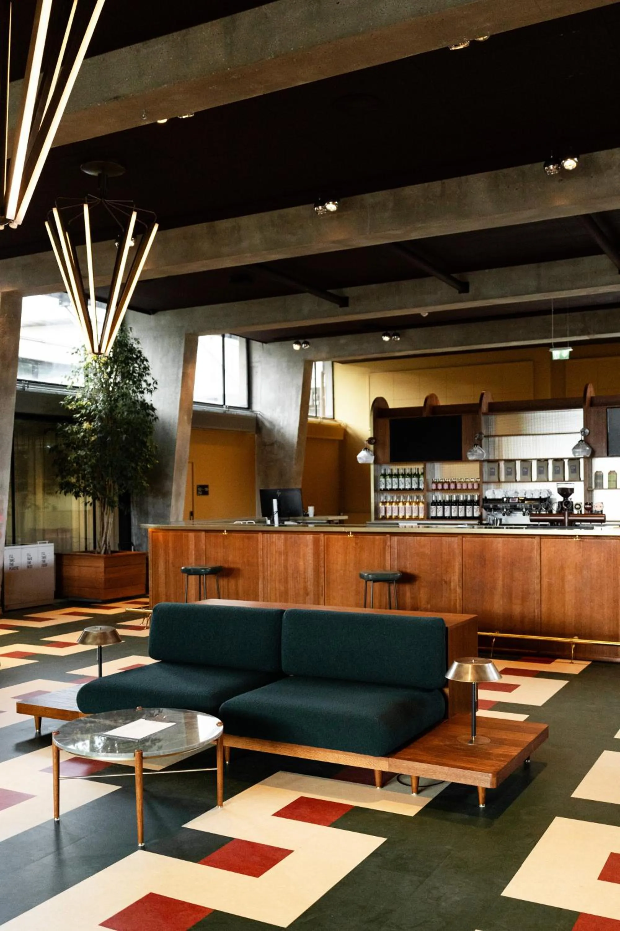 Lobby or reception in Roberta's Society Aarhus