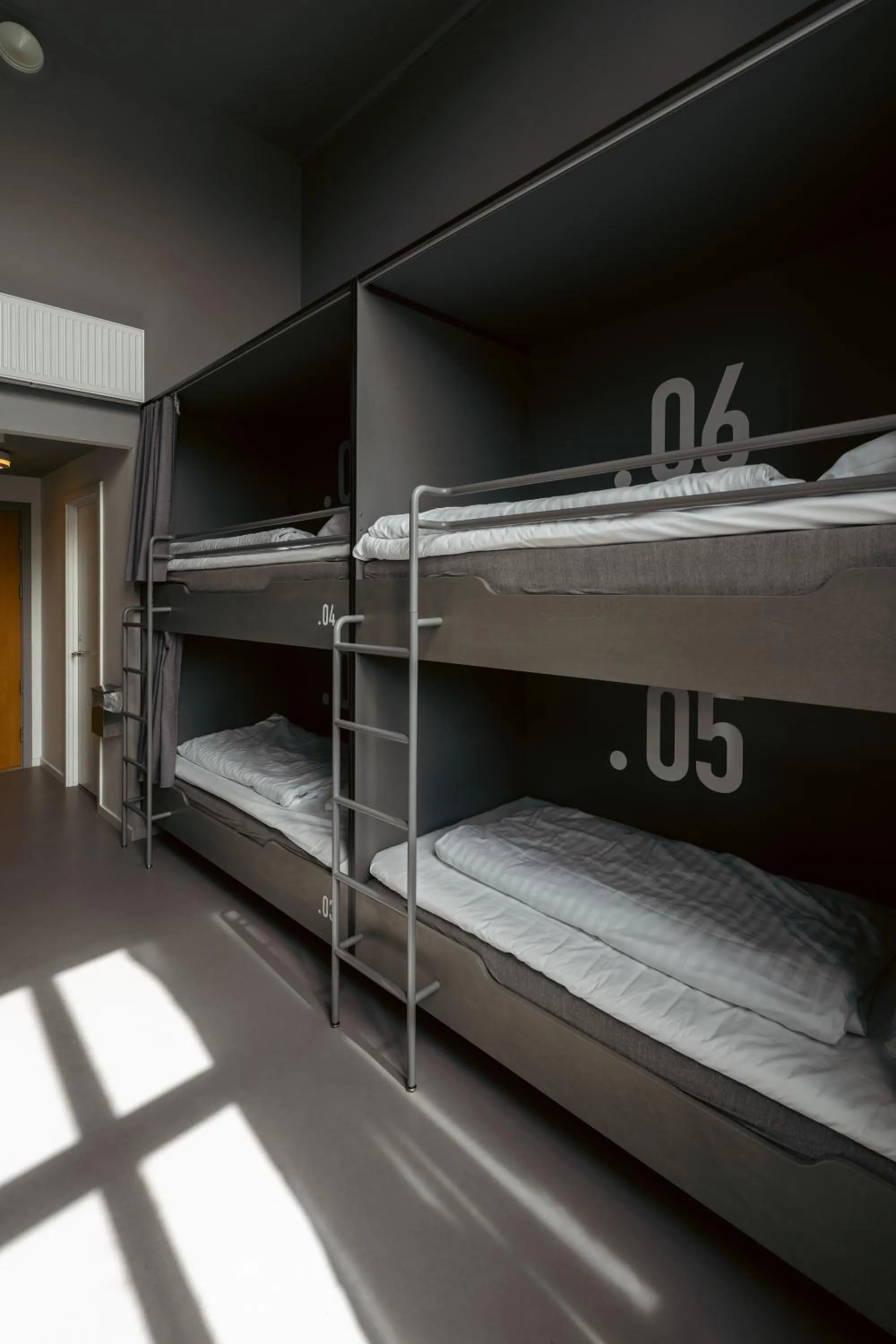 Bed in Roberta's Society Aarhus