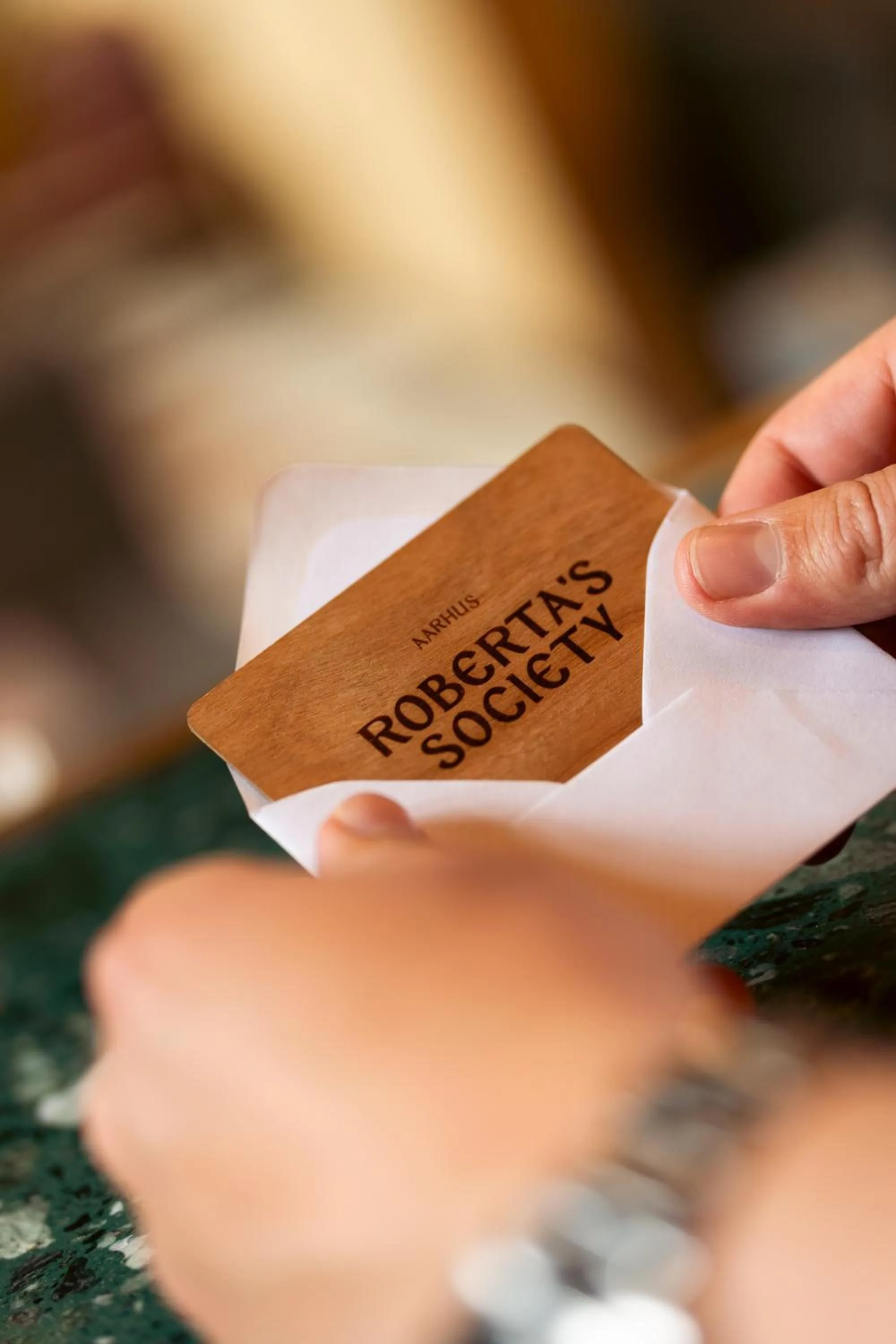 Property logo or sign in Roberta's Society Aarhus