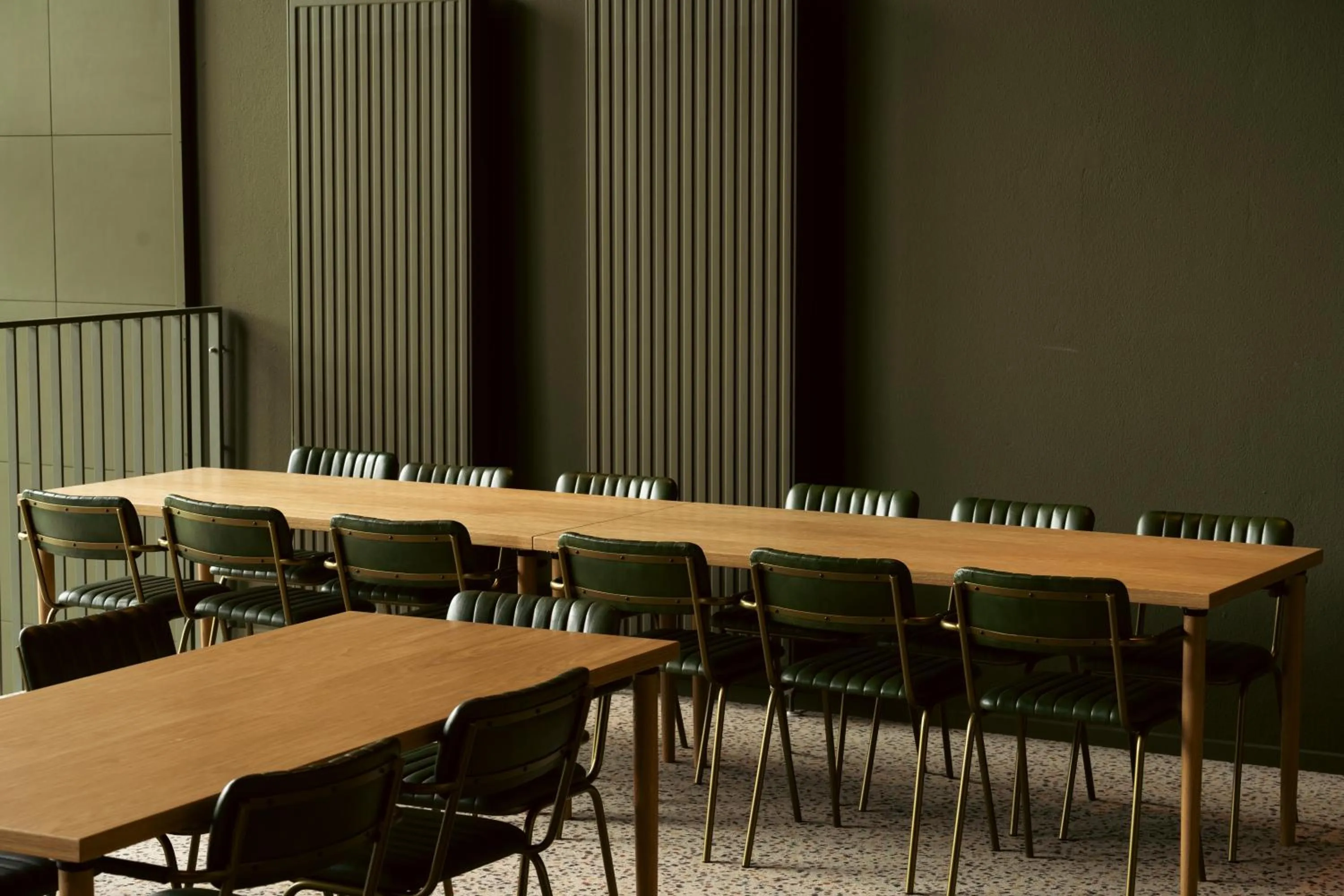 Seating area in Roberta's Society Aarhus