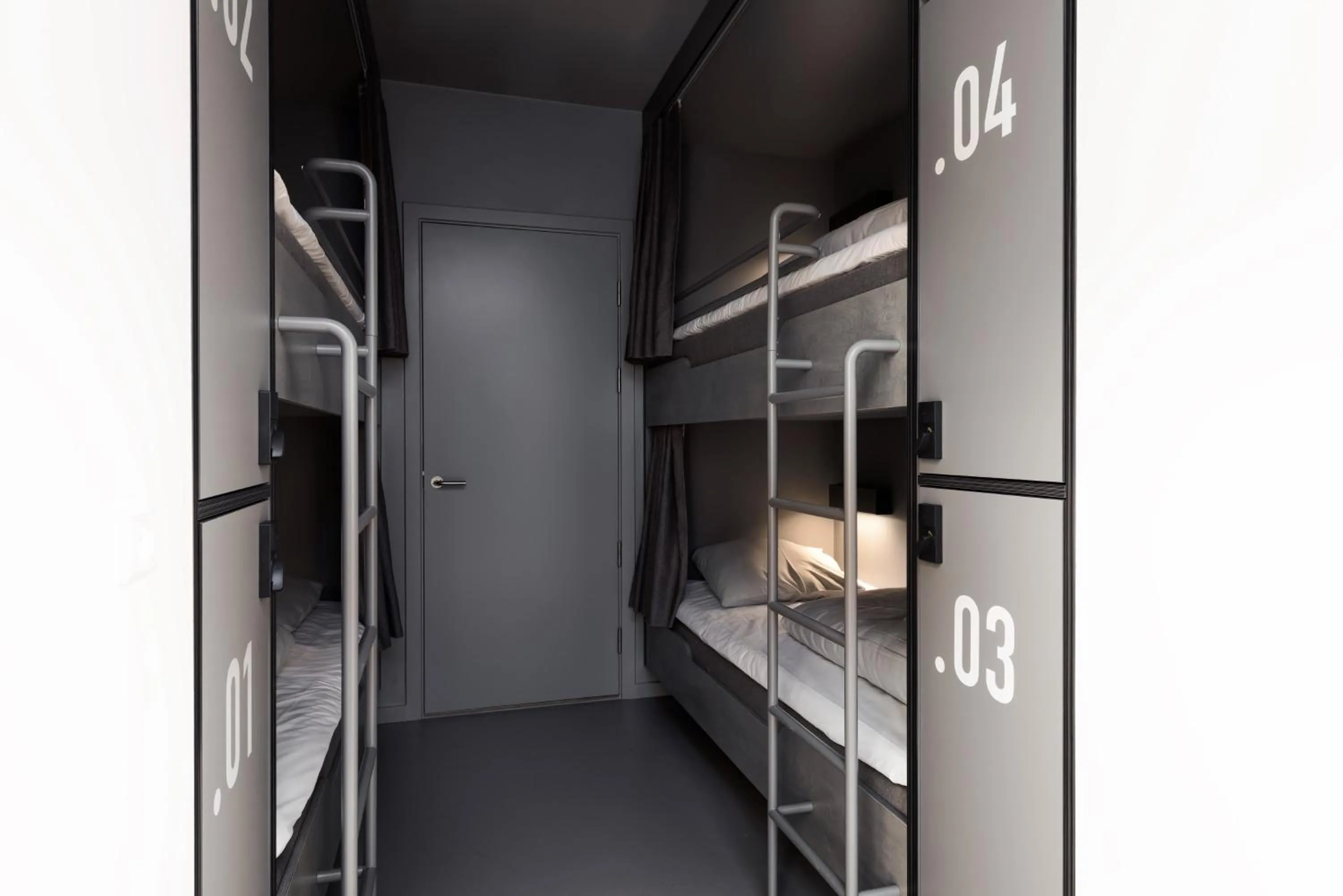 Bedroom in BOOK1 by Brøchner Hotels