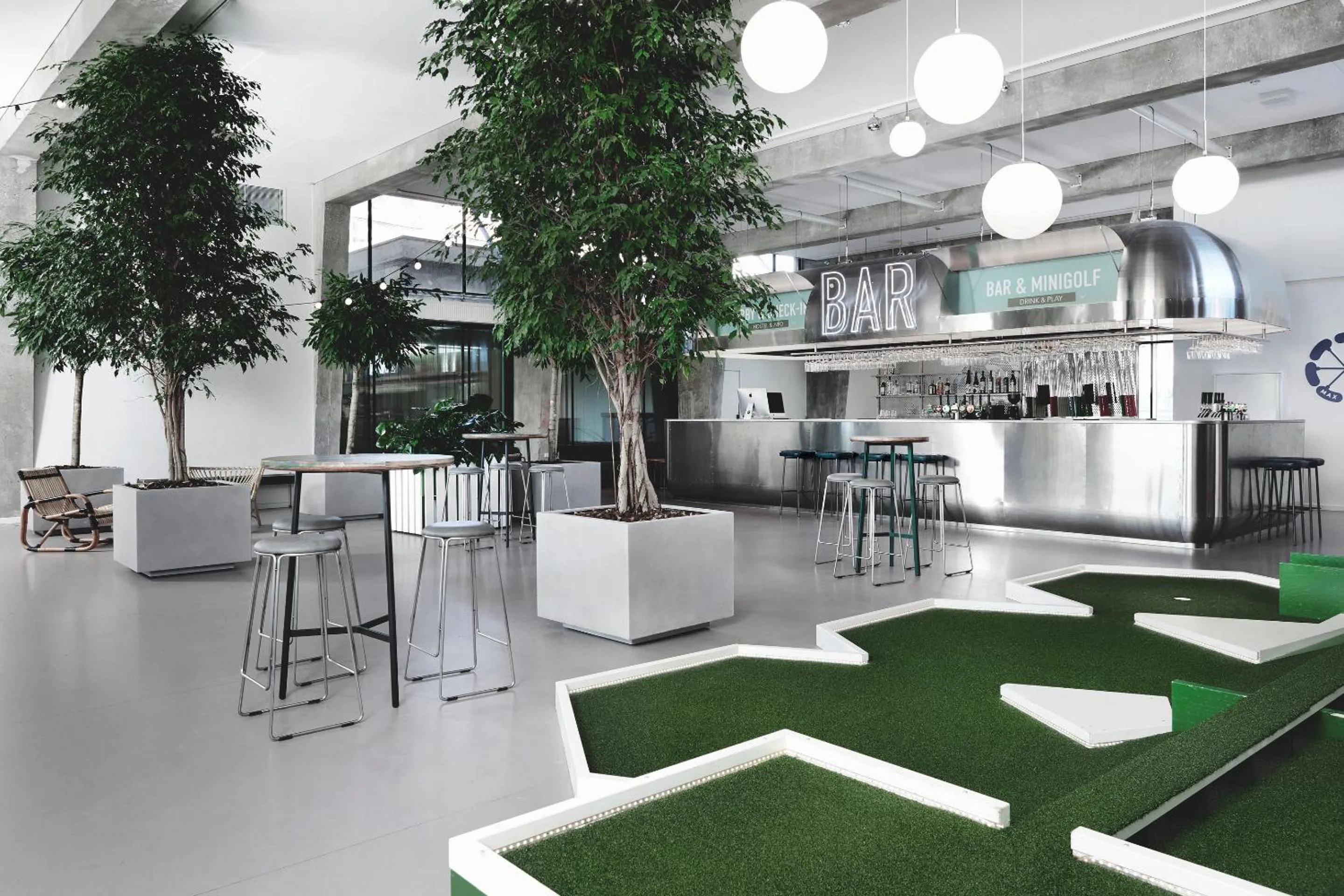 Minigolf, Lounge/Bar in BOOK1 by Brøchner Hotels