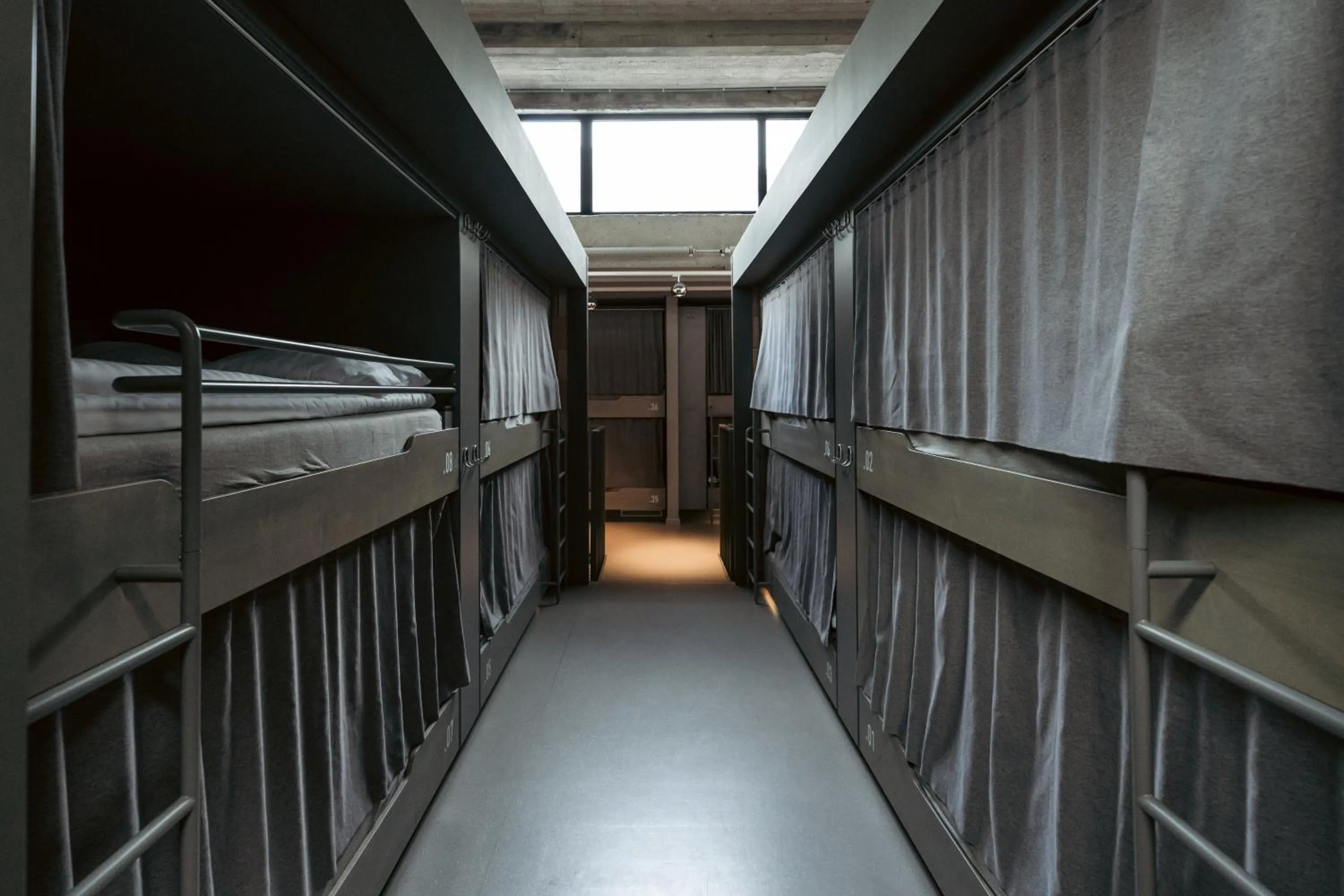 Bed in Roberta's Society Aarhus