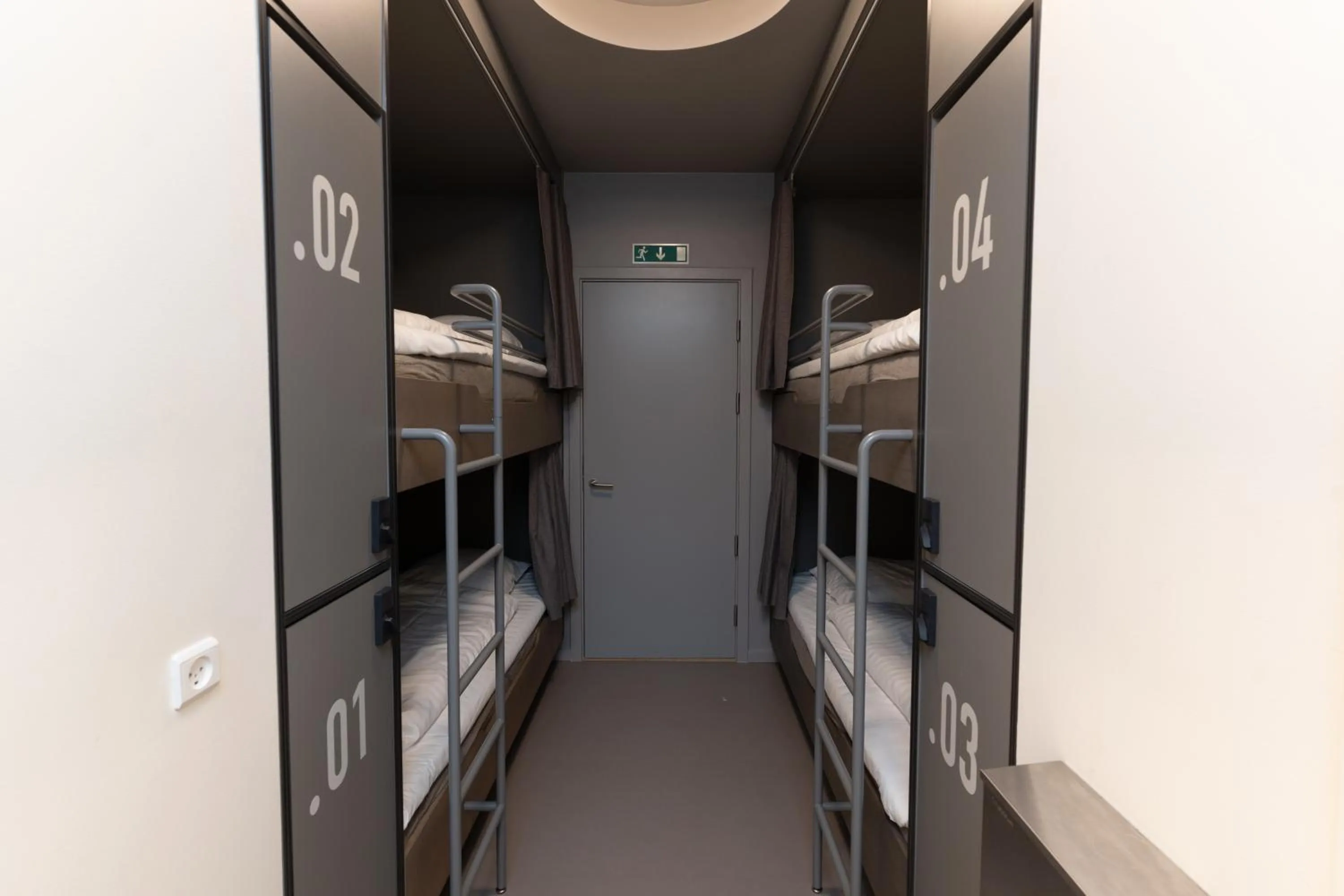 Bed in Roberta's Society Aarhus