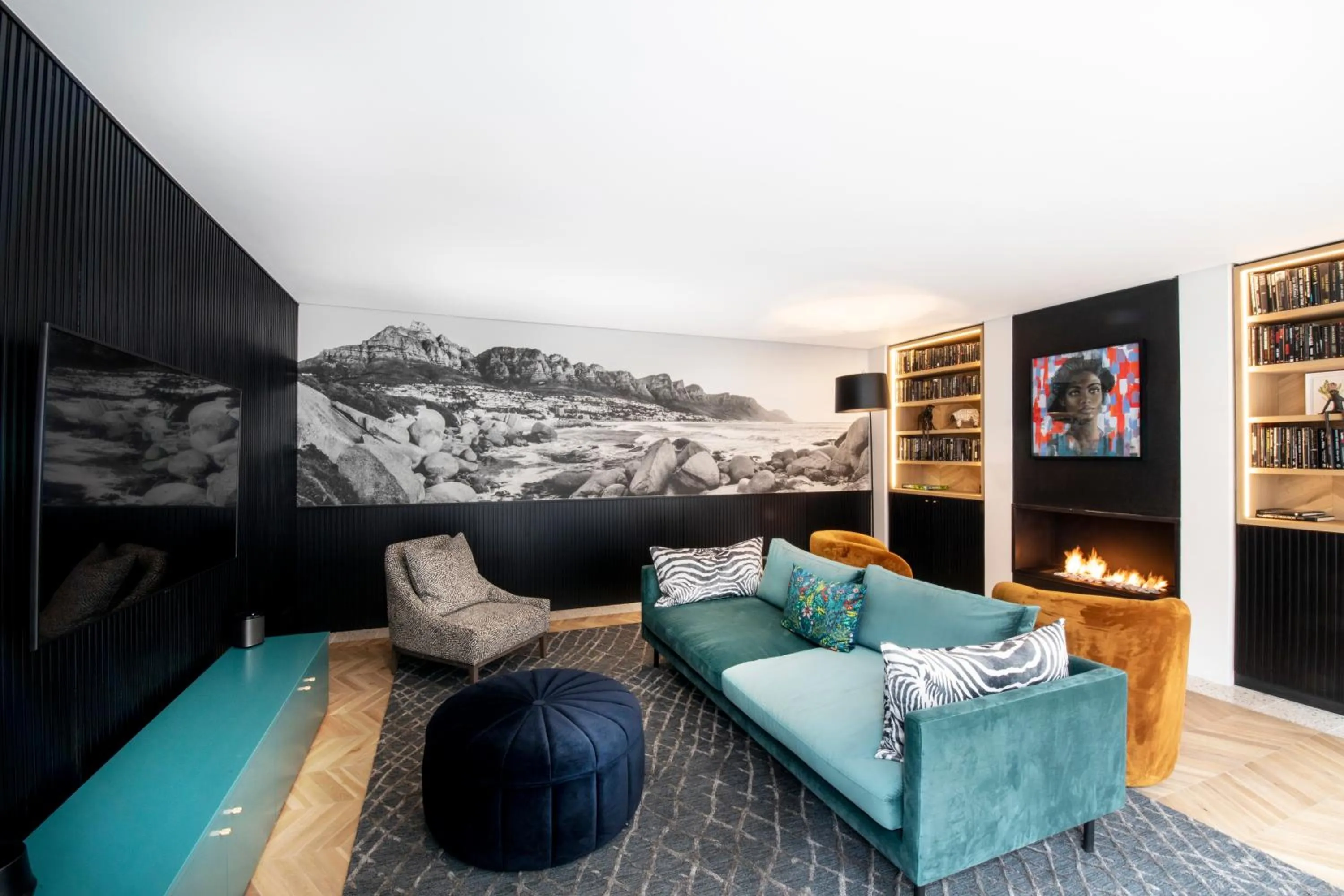 Living room in Camissa House