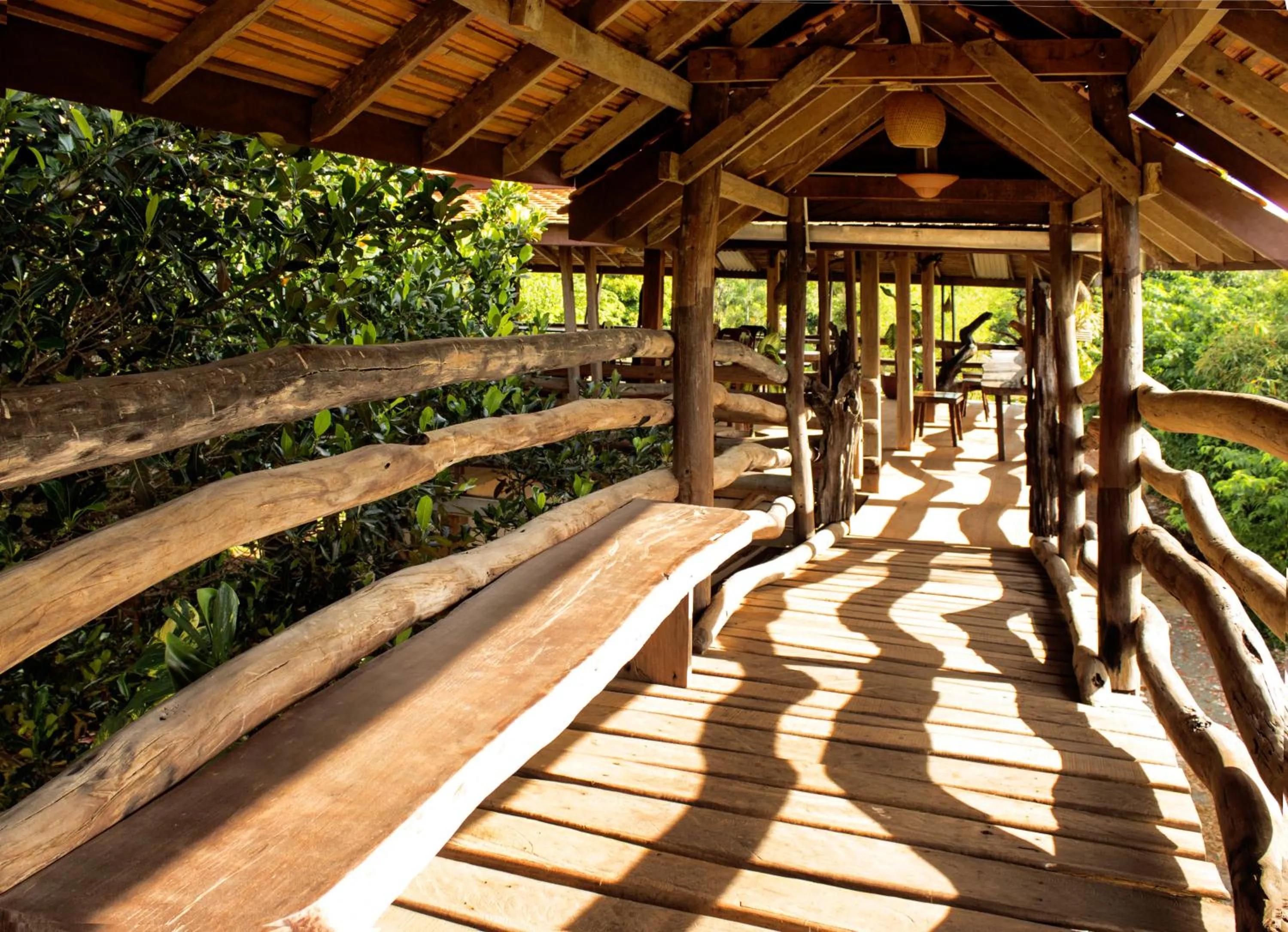 Patio in TARA LODGE Haven of peace
