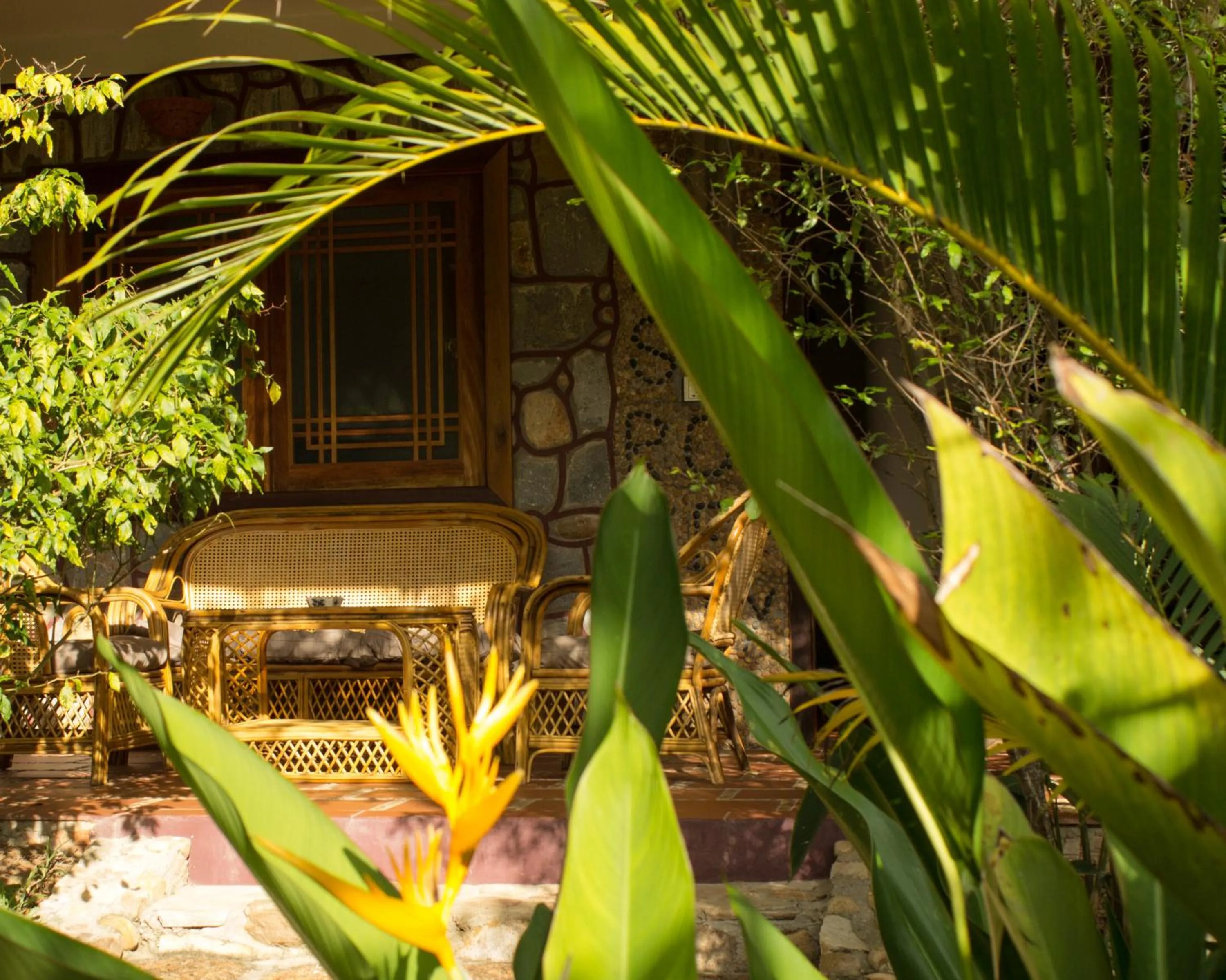 Patio in TARA LODGE Haven of peace