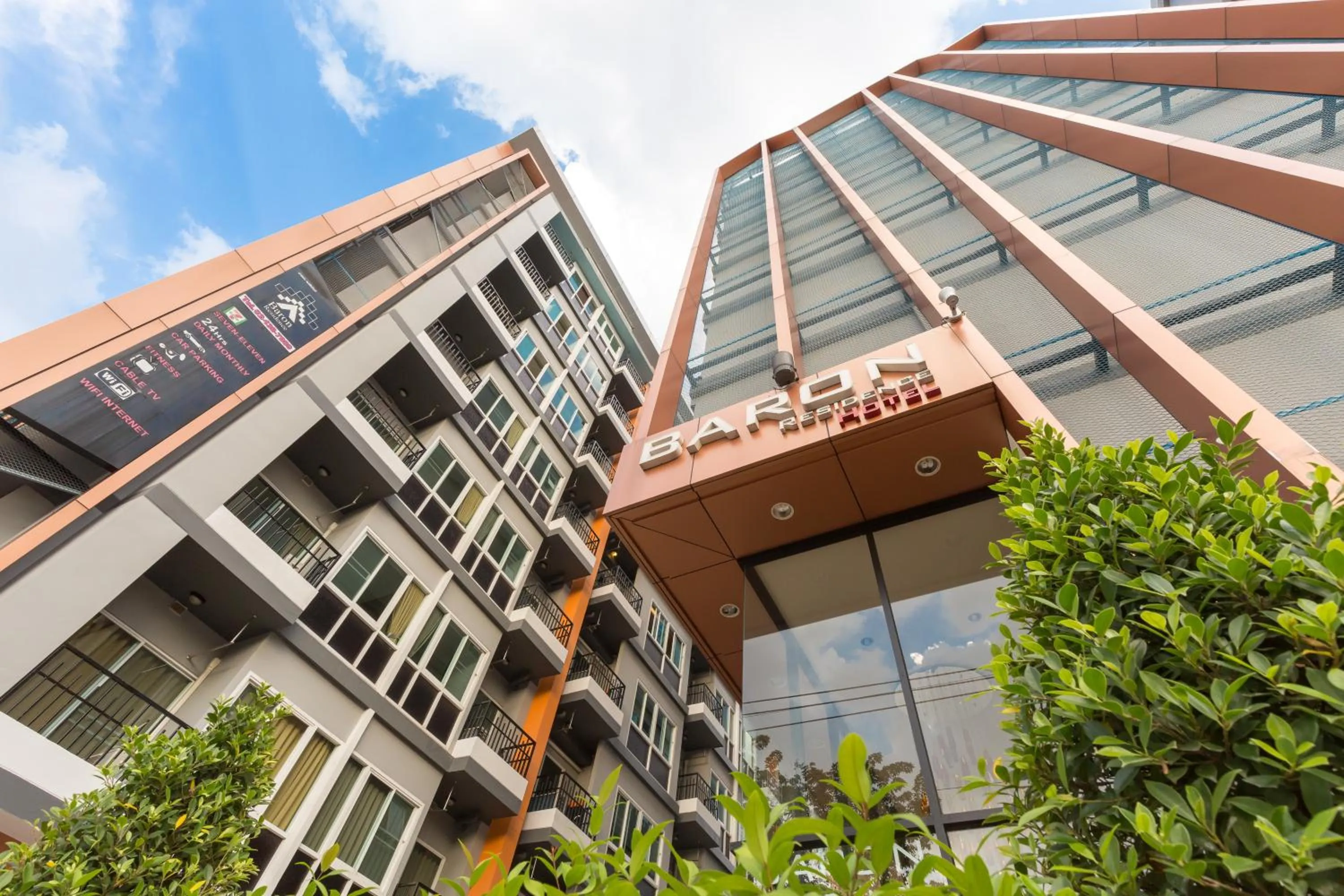 Property building in Baron Residence Bangkok