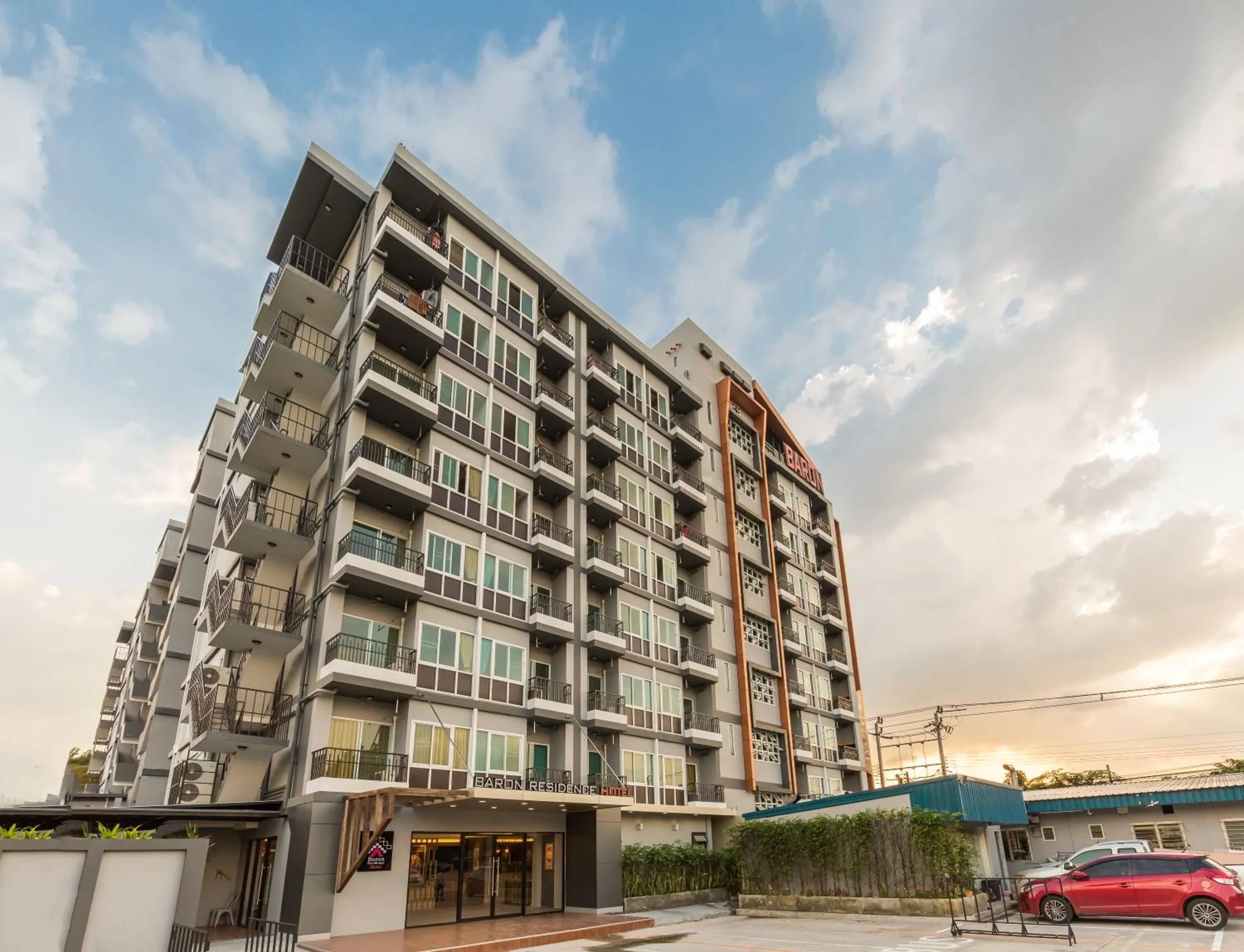 Property building in Baron Residence Bangkok