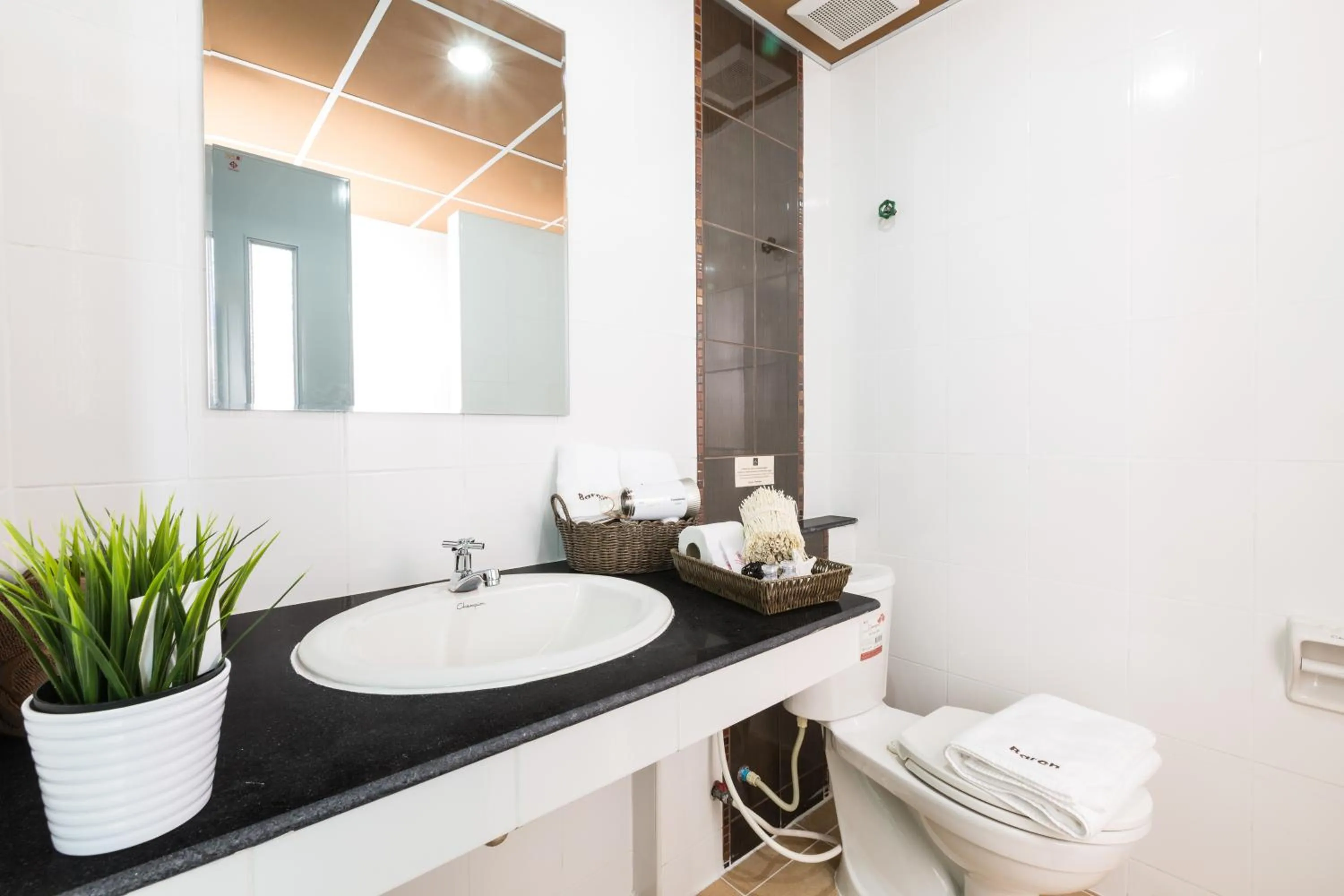 Bathroom in Baron Residence Bangkok