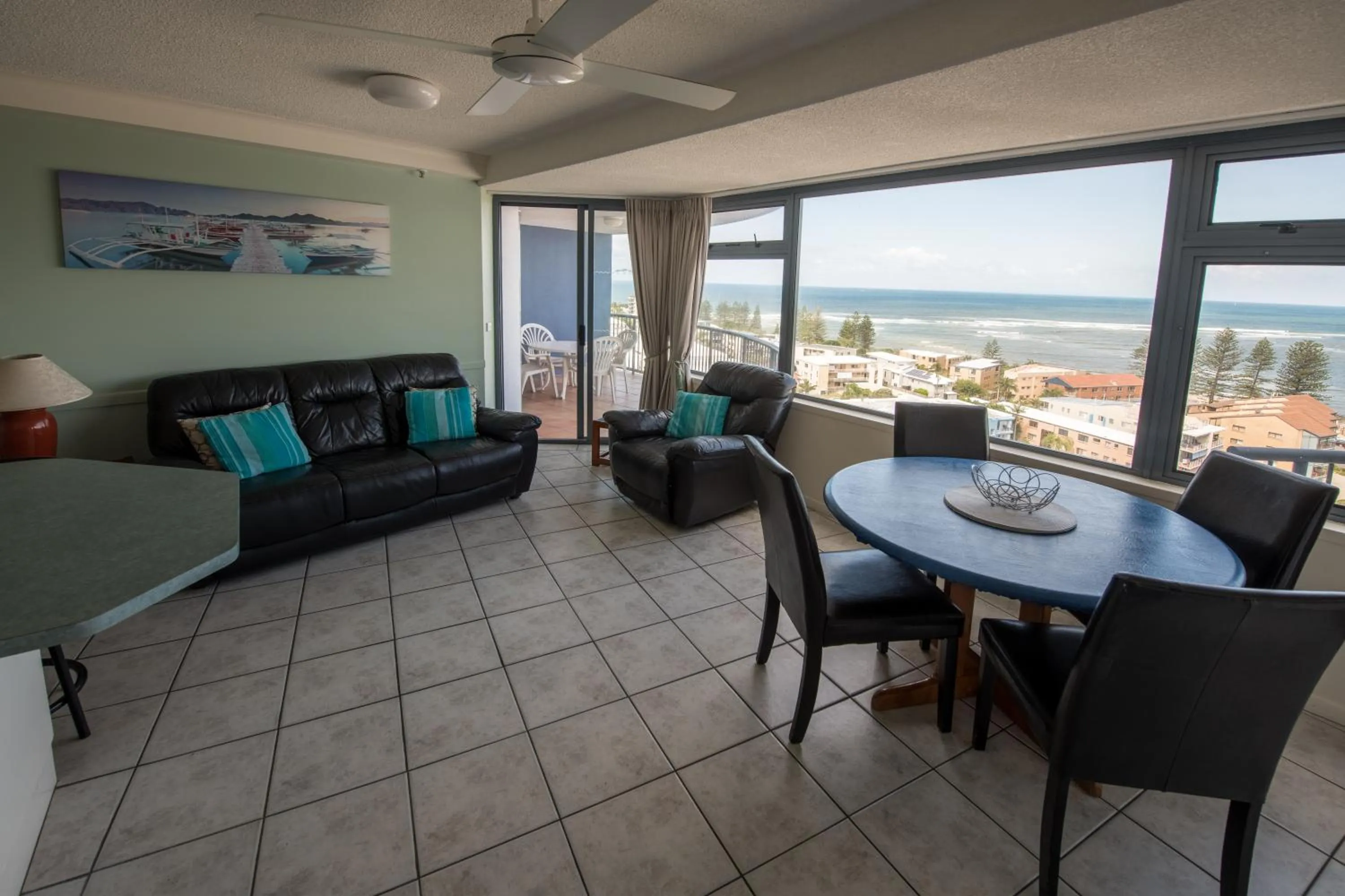 Patio in Centrepoint Apartments Caloundra