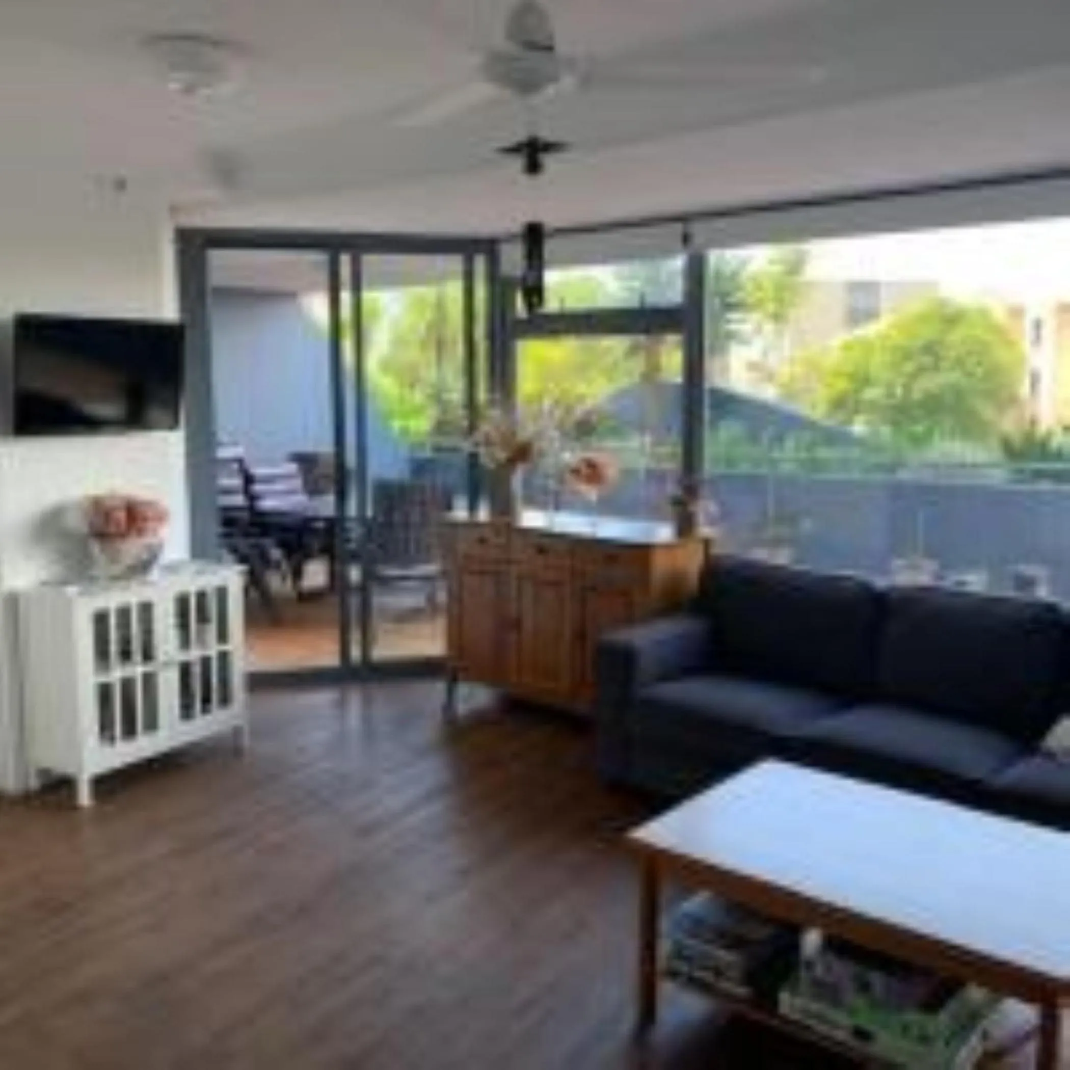 Living room in Centrepoint Apartments Caloundra