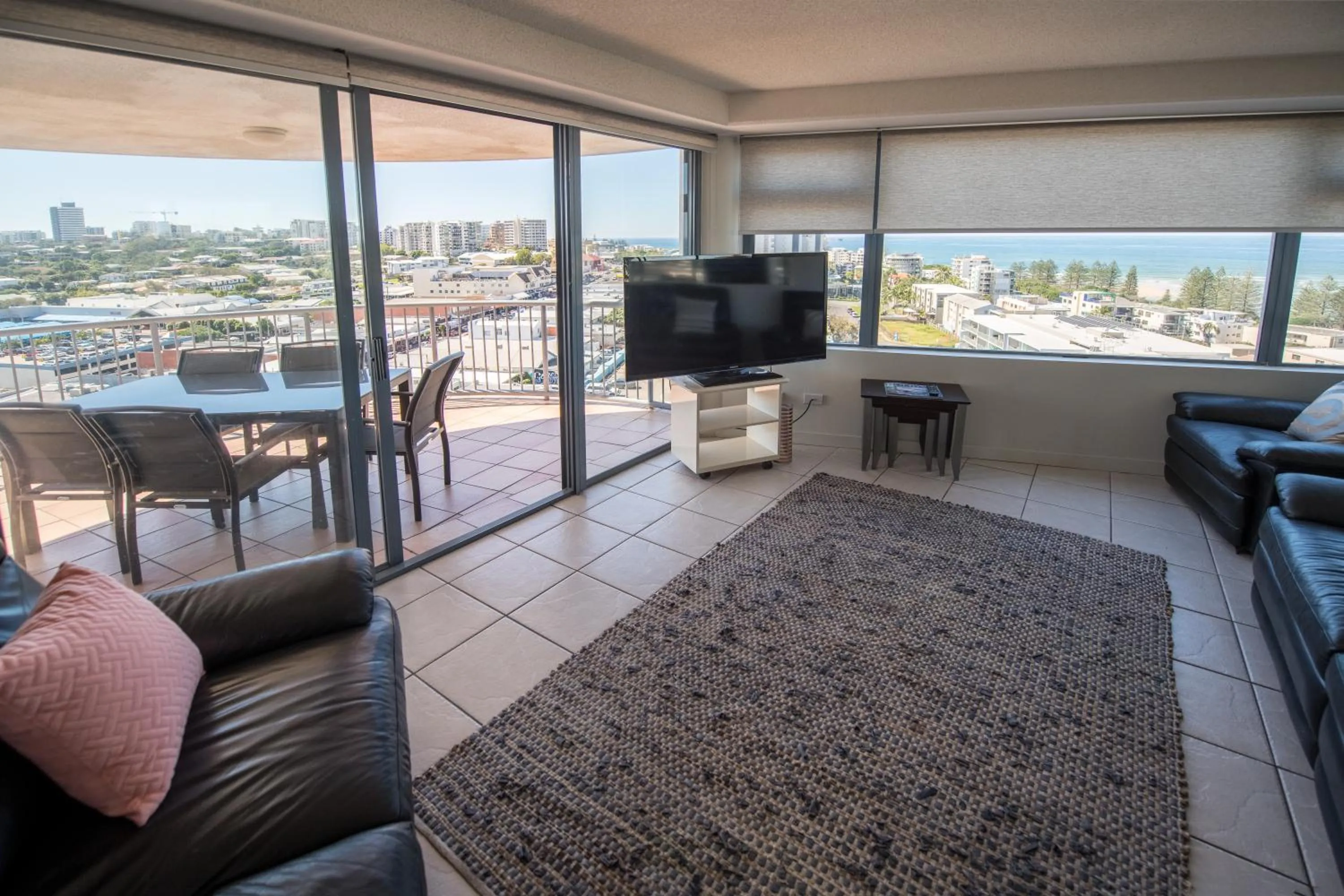 Patio in Centrepoint Apartments Caloundra
