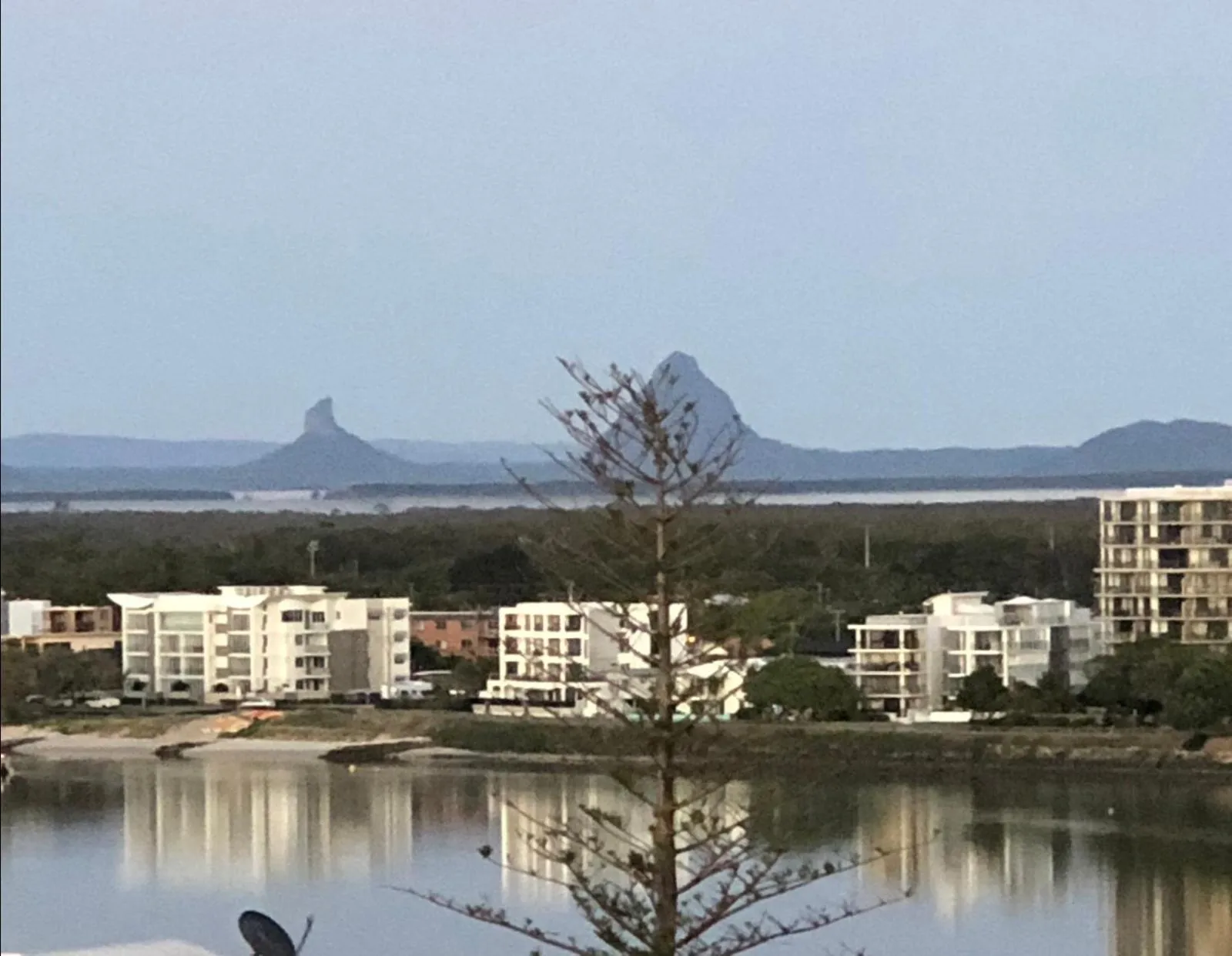 Natural landscape in Centrepoint Apartments Caloundra