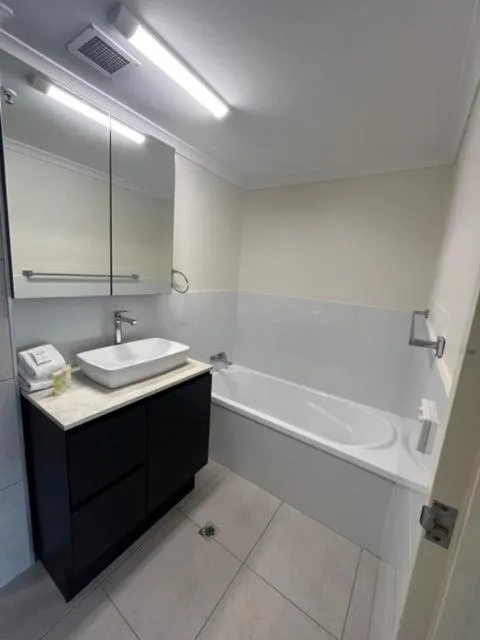 Bathroom in Centrepoint Apartments Caloundra