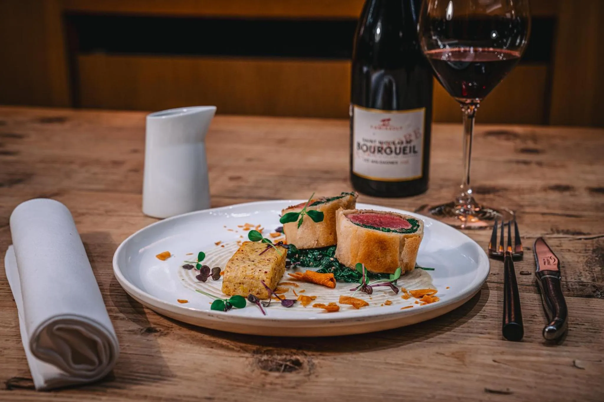 Food and drinks in Hotel Les Eleveurs