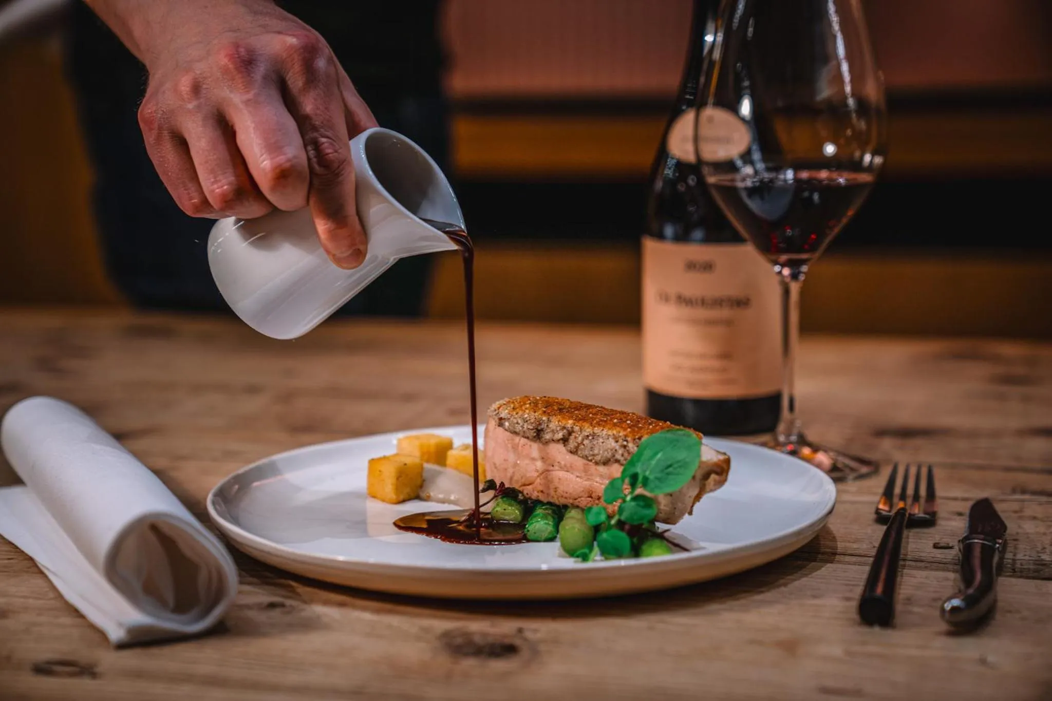 Food and drinks in Hotel Les Eleveurs