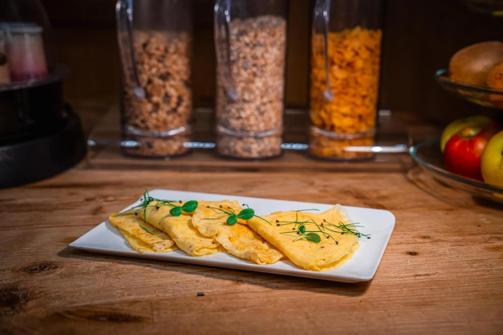 Food and drinks in Hotel Les Eleveurs