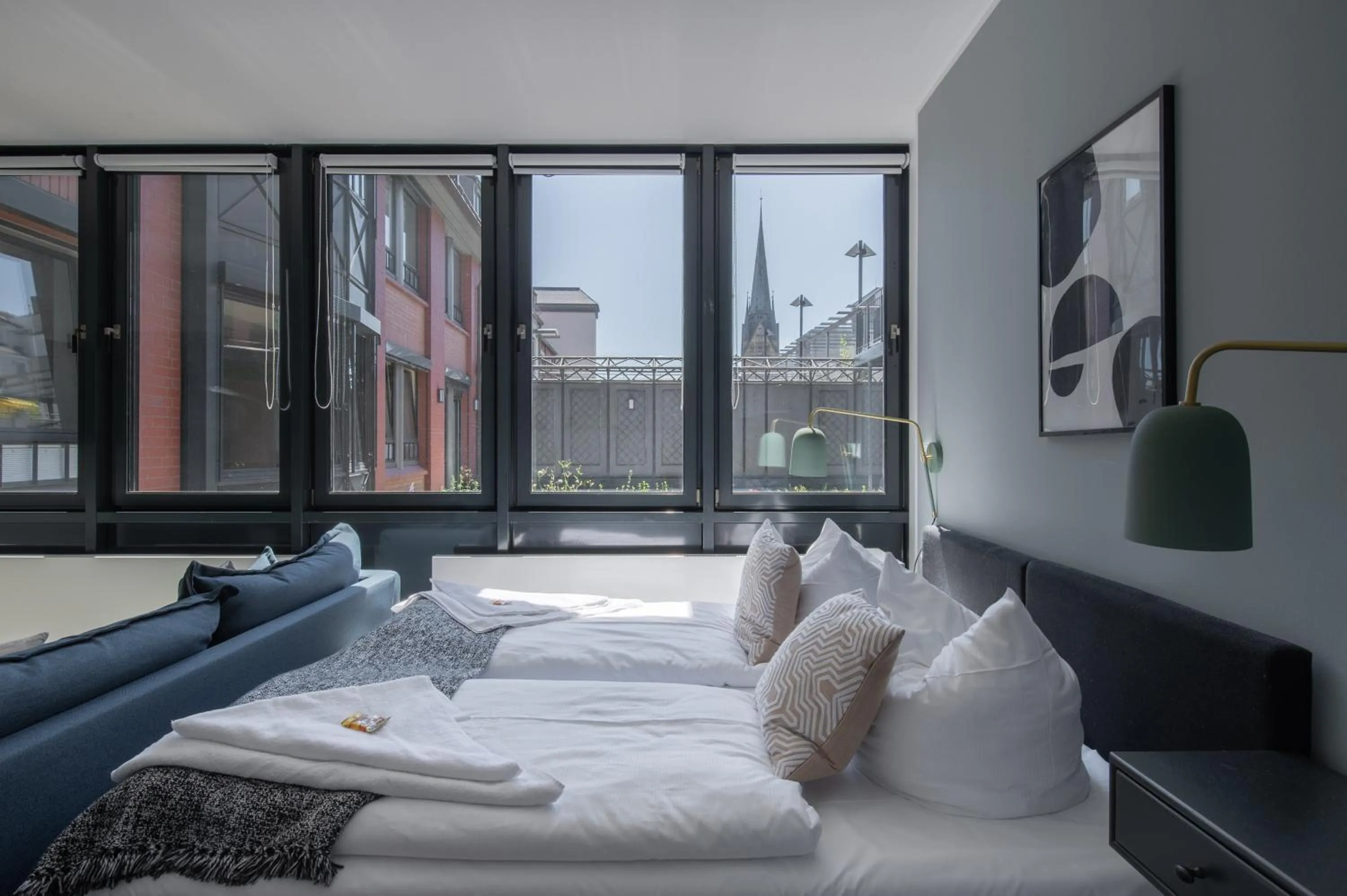 Bed in Limehome Flensburg Holm