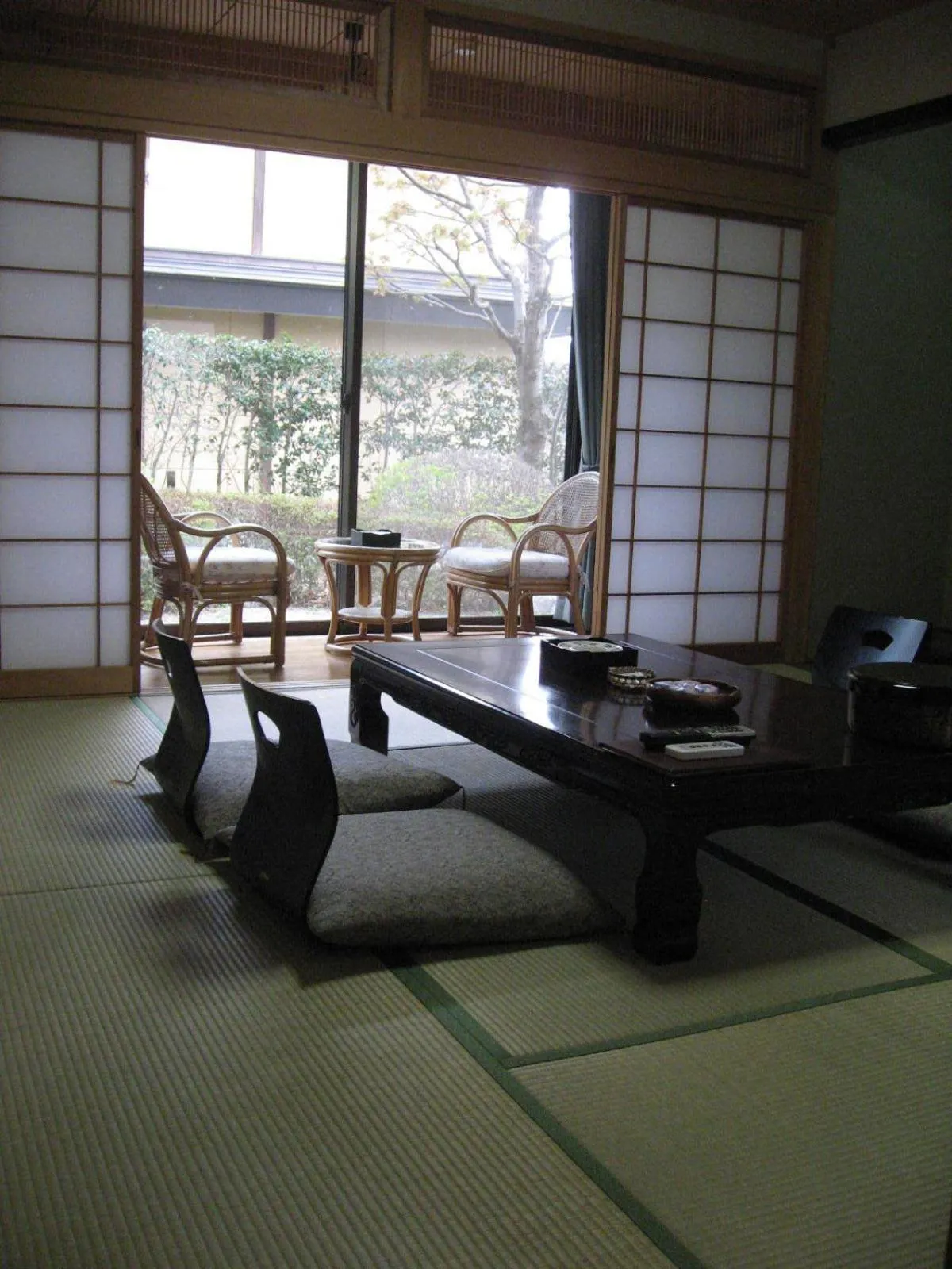 Seating area in Hotel Kinu