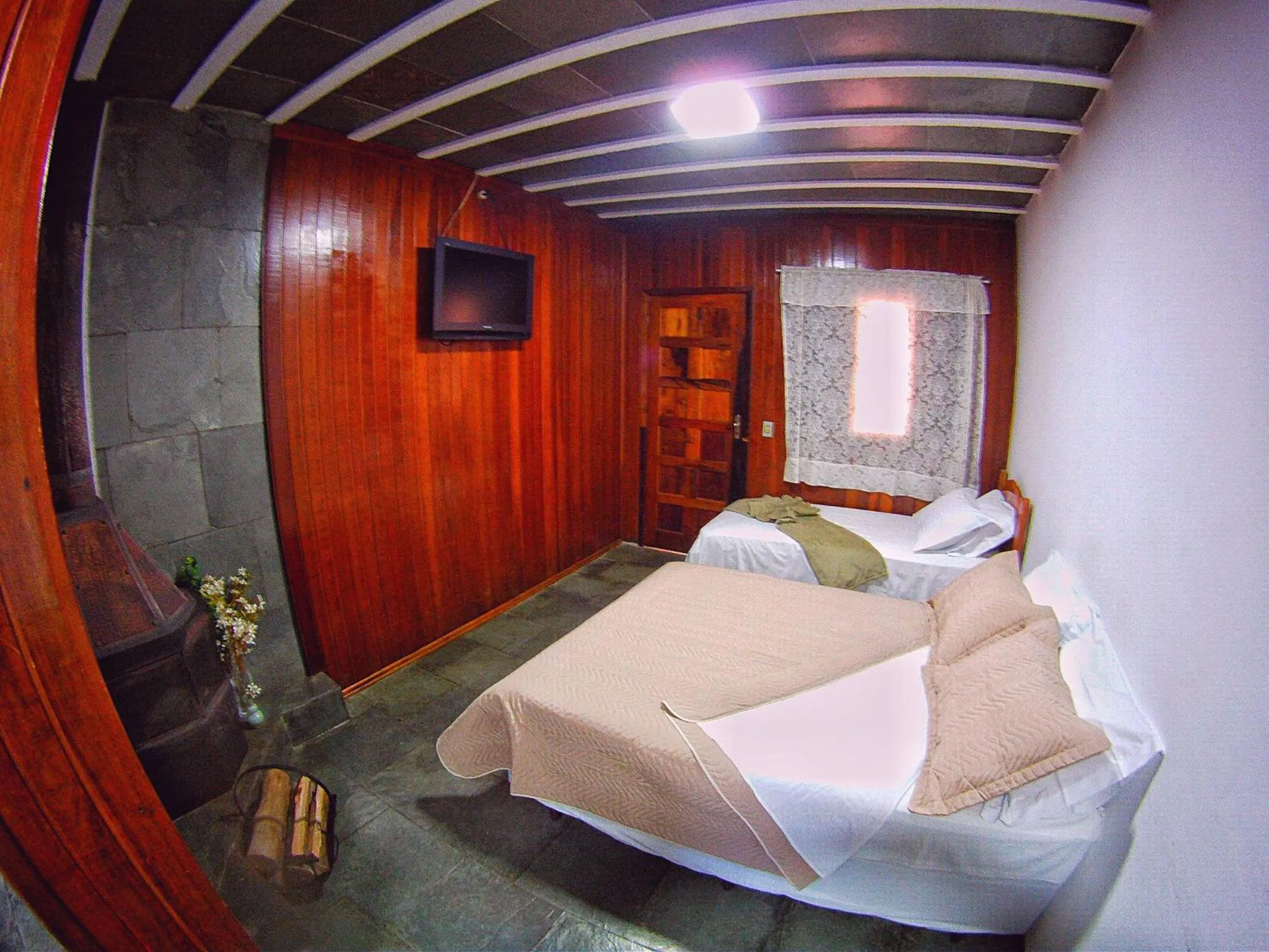 Bed in Hotel da Mata