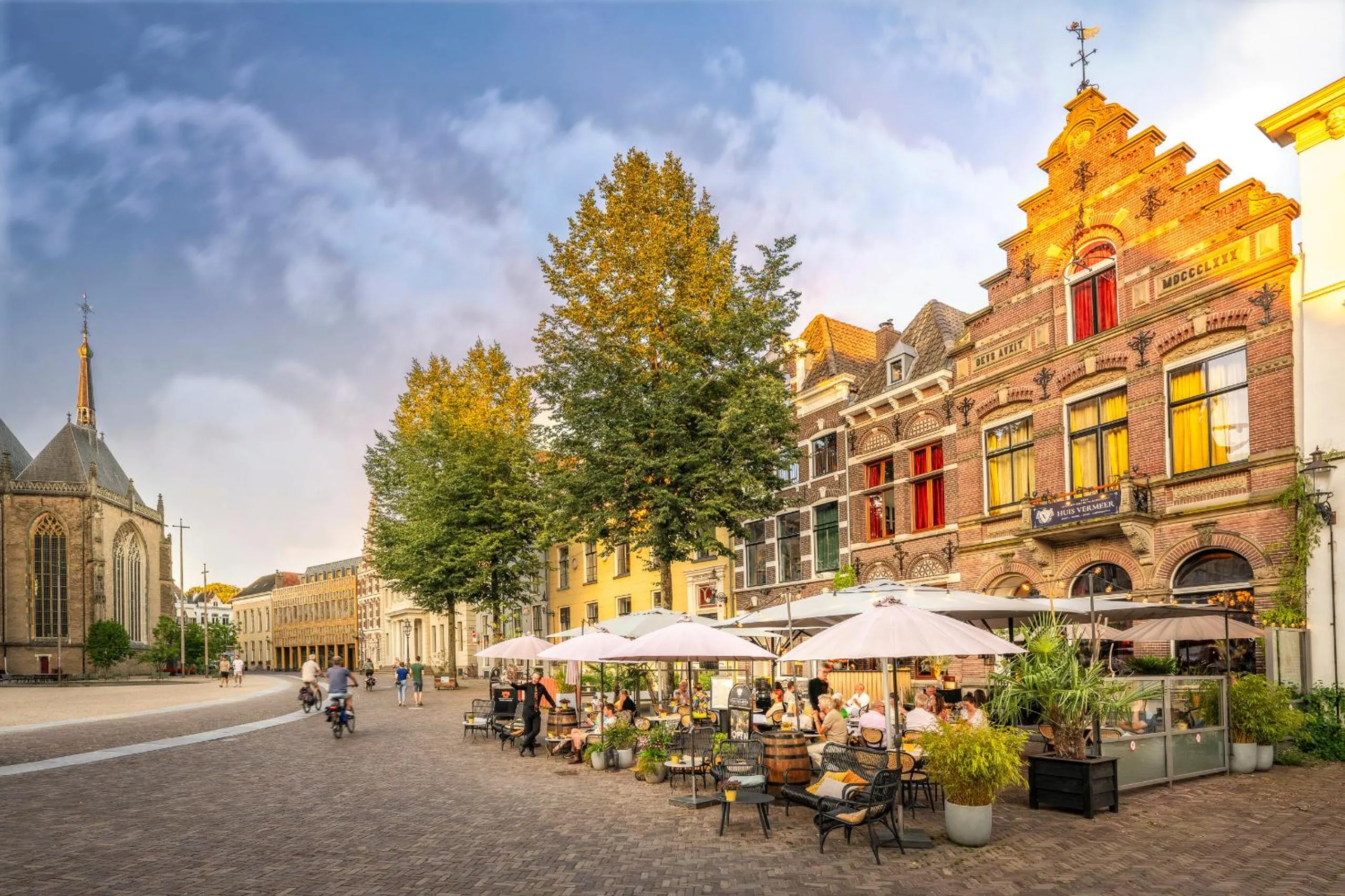 Property building in Grand Boutique Hotel-Restaurant Huis Vermeer