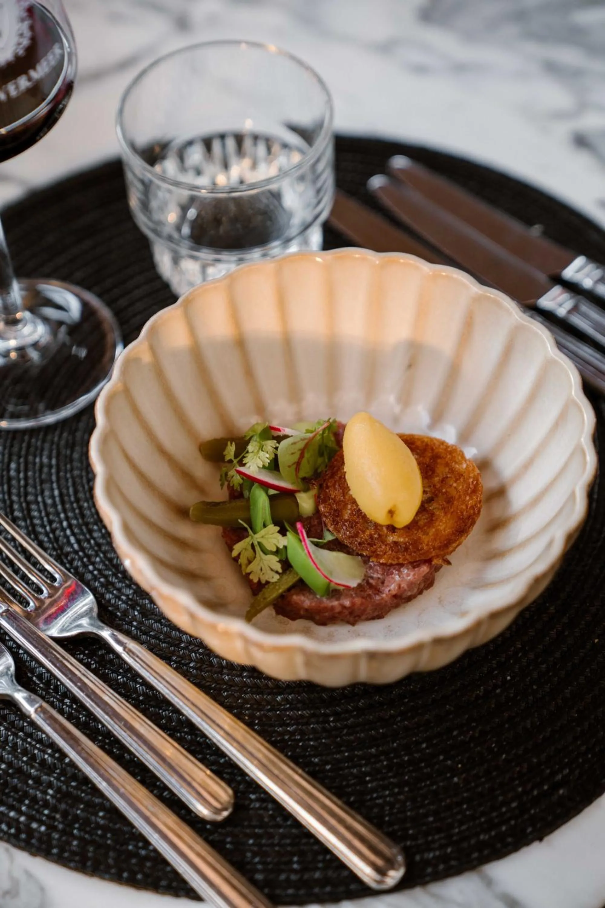 Food and drinks in Grand Boutique Hotel-Restaurant Huis Vermeer