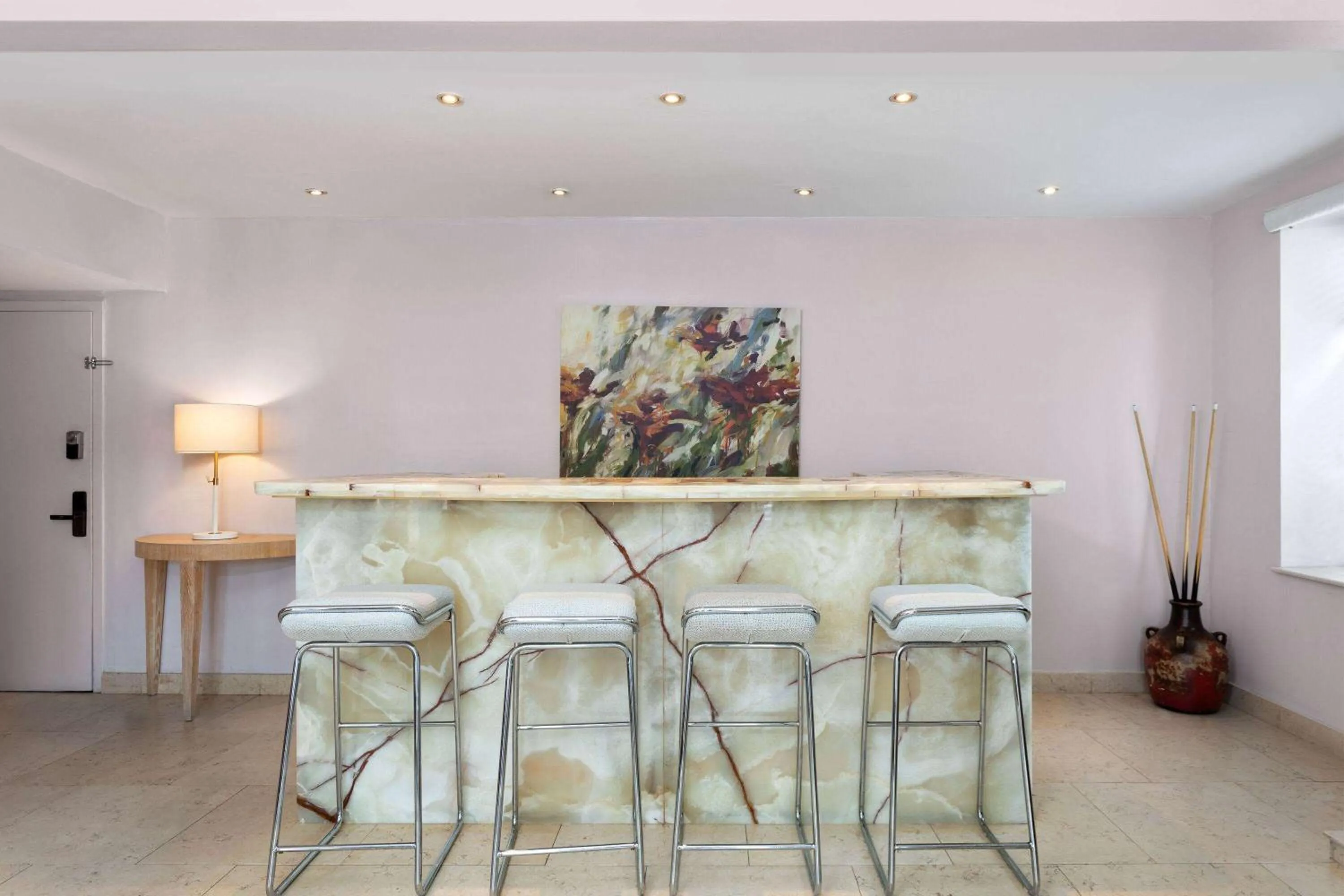 Bed, Banquet Facilities in The Astor by LuxUrban