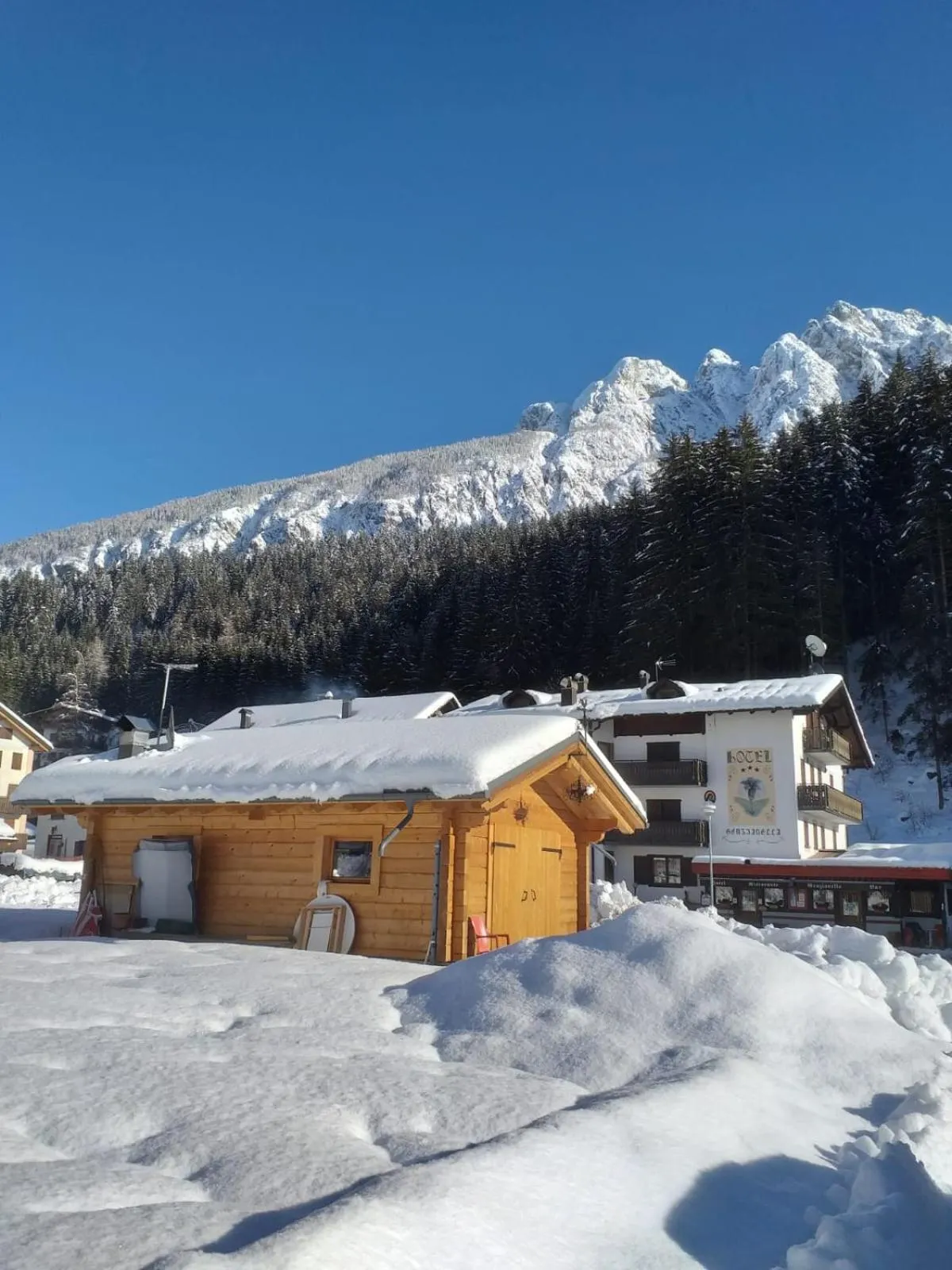 Property building in Hotel Genzianella