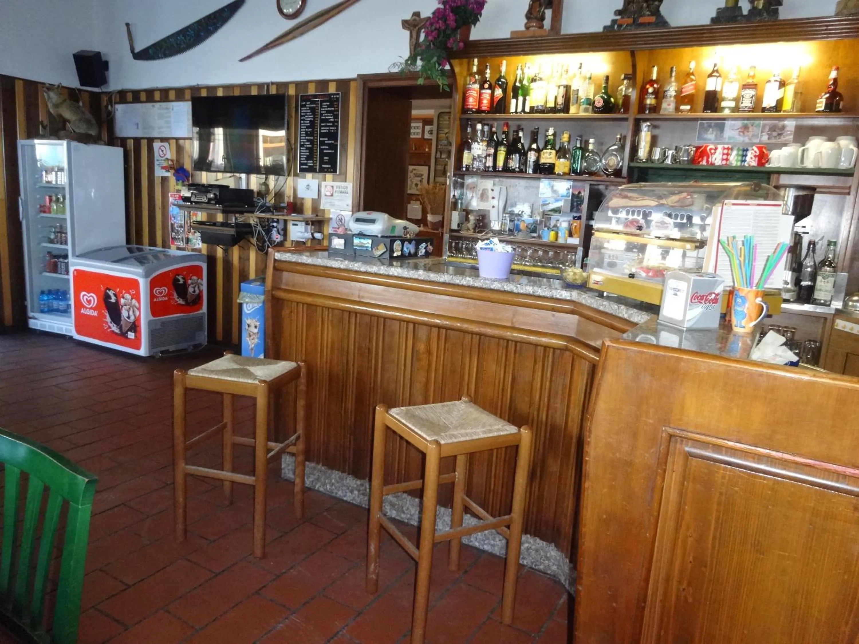 Lounge or bar in Hotel Genzianella