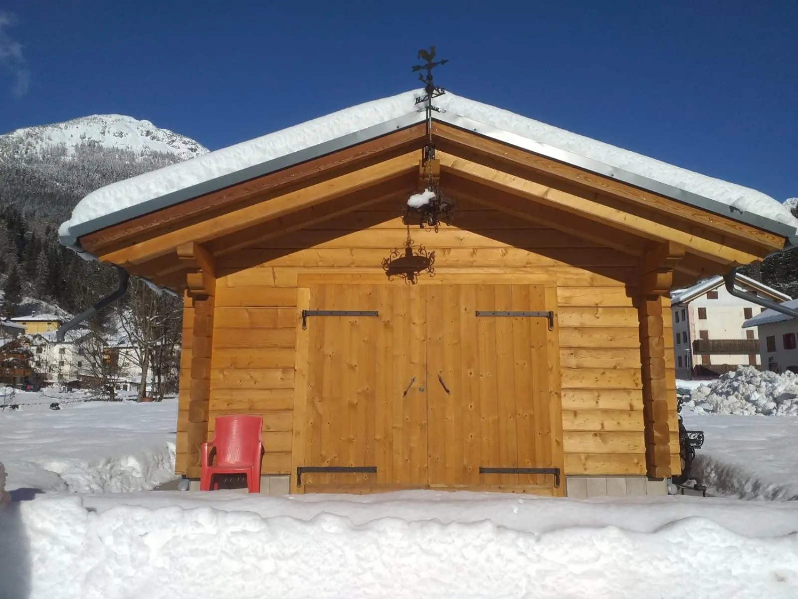 Property building in Hotel Genzianella