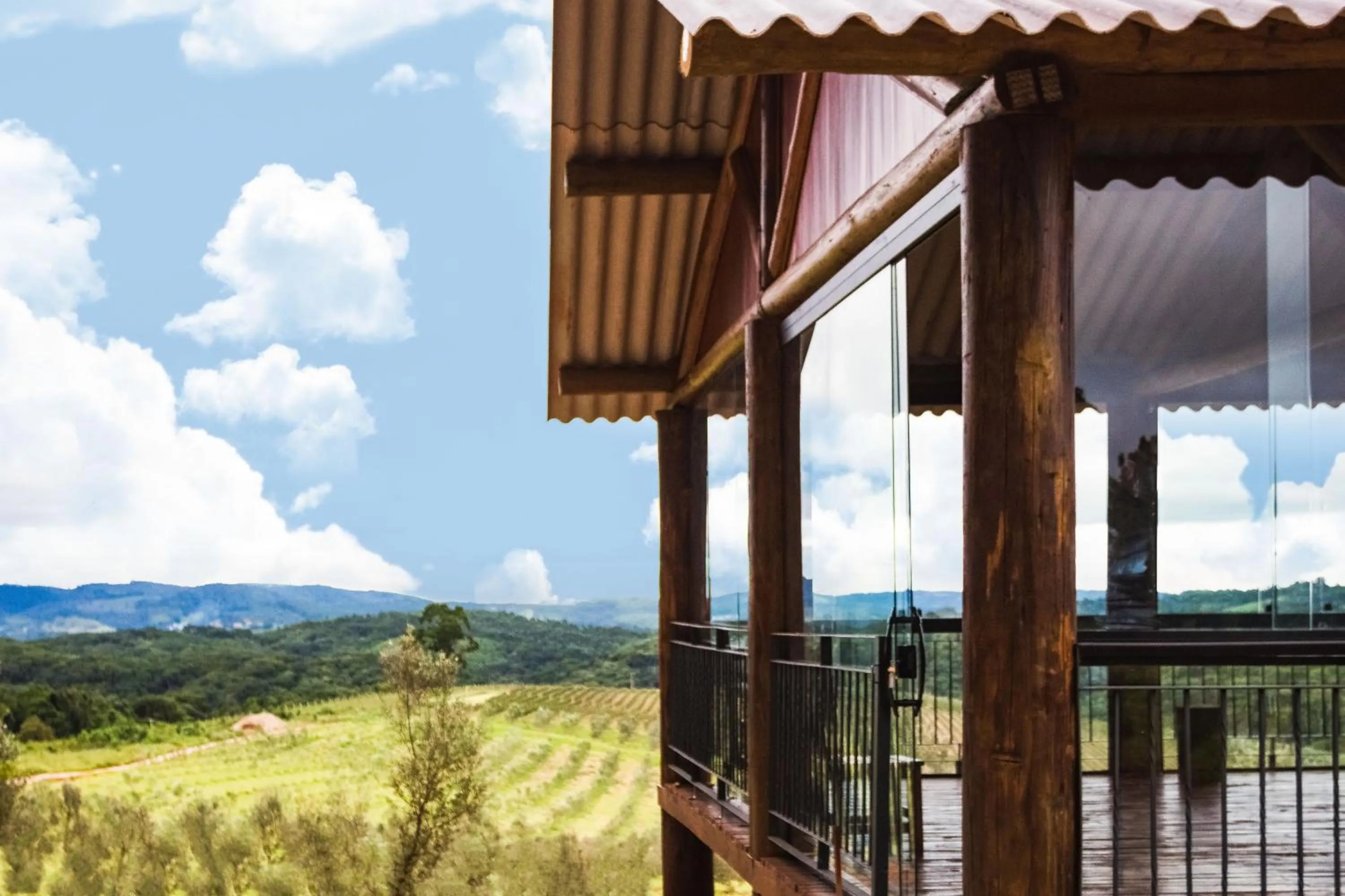 Mountain view in Hotel Vinícola Davo