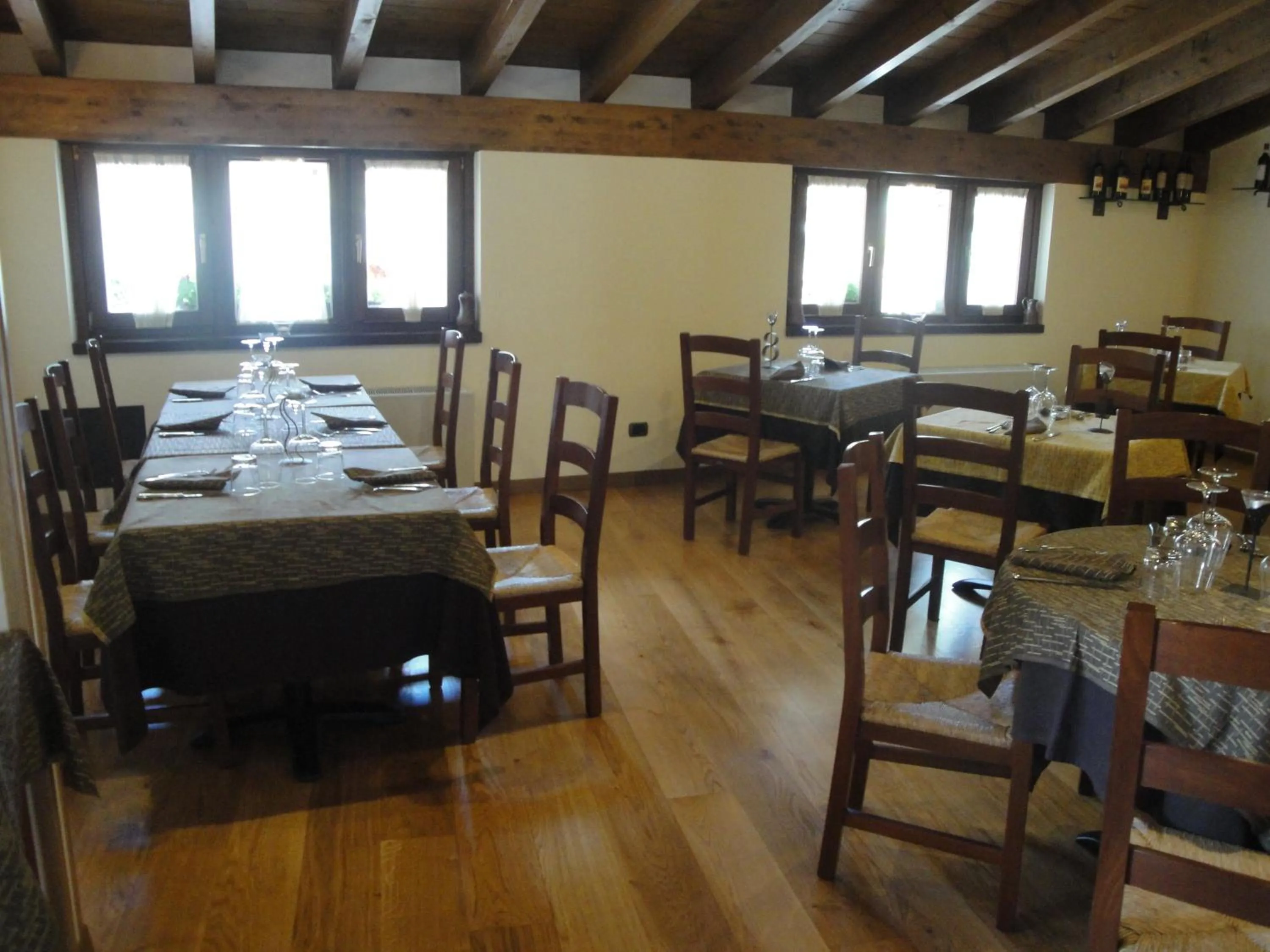 Food and drinks in Locanda del Brinsc