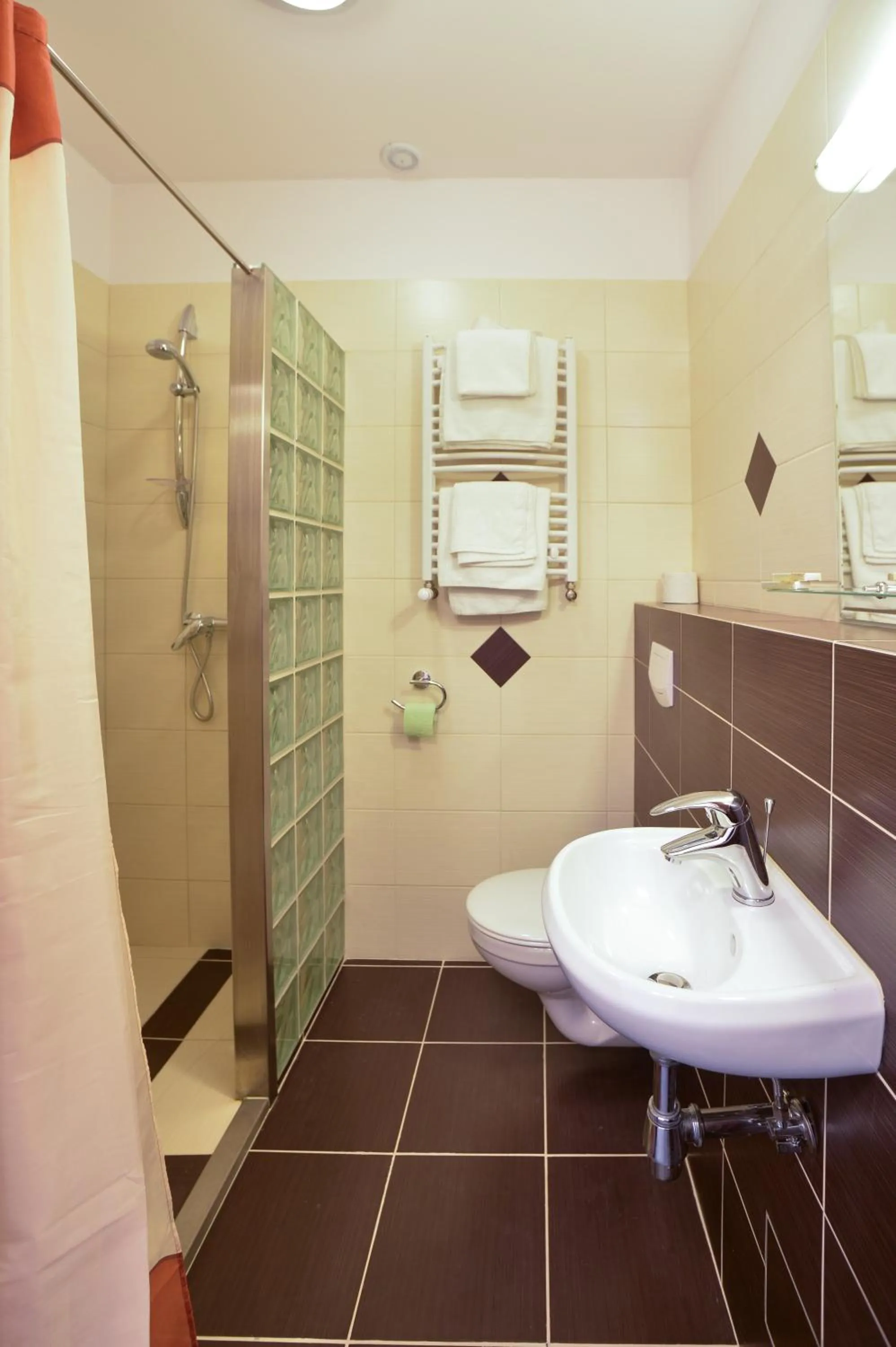 Shower in Hotel Cesarski - Kaiserhof