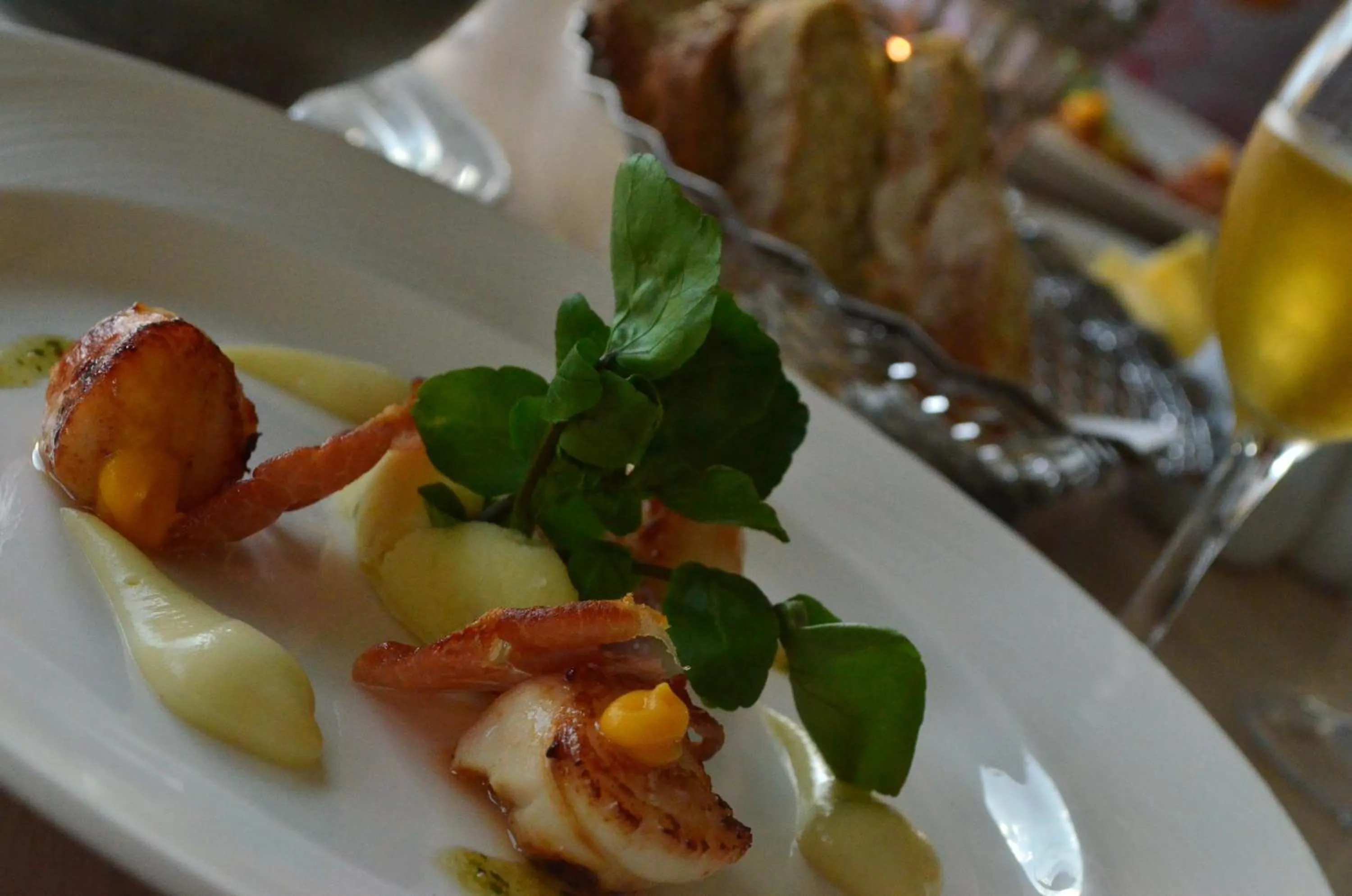 Food close-up in The Cliff House Hotel