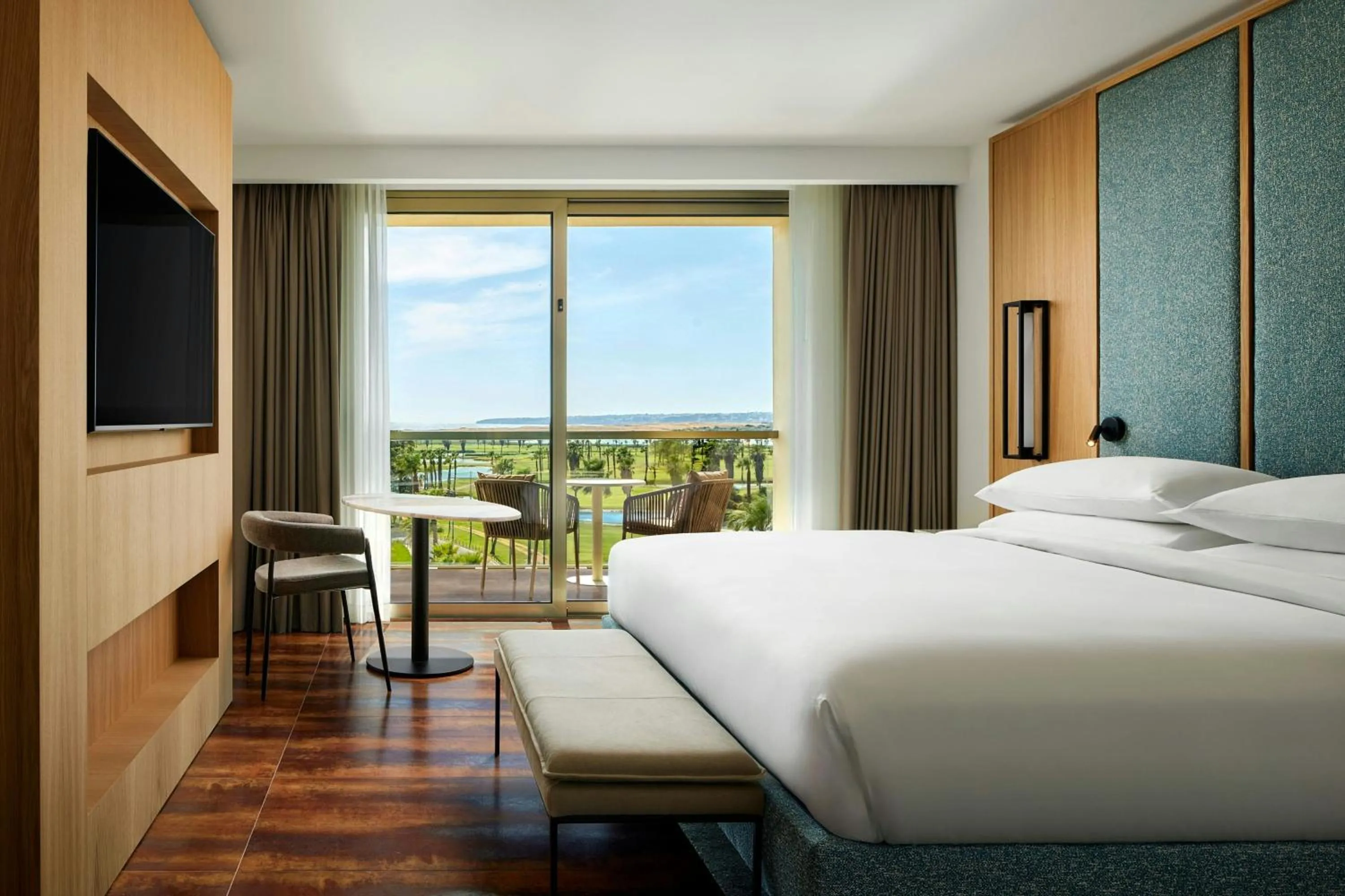 Photo of the whole room, Bed in Algarve Marriott Salgados Golf Resort & Spa