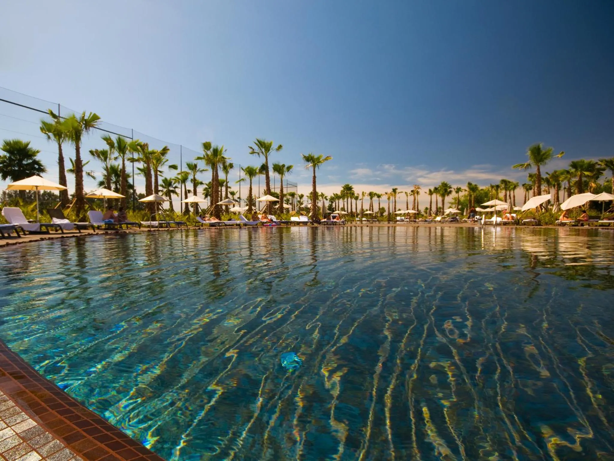 Swimming pool in Salgados Palace