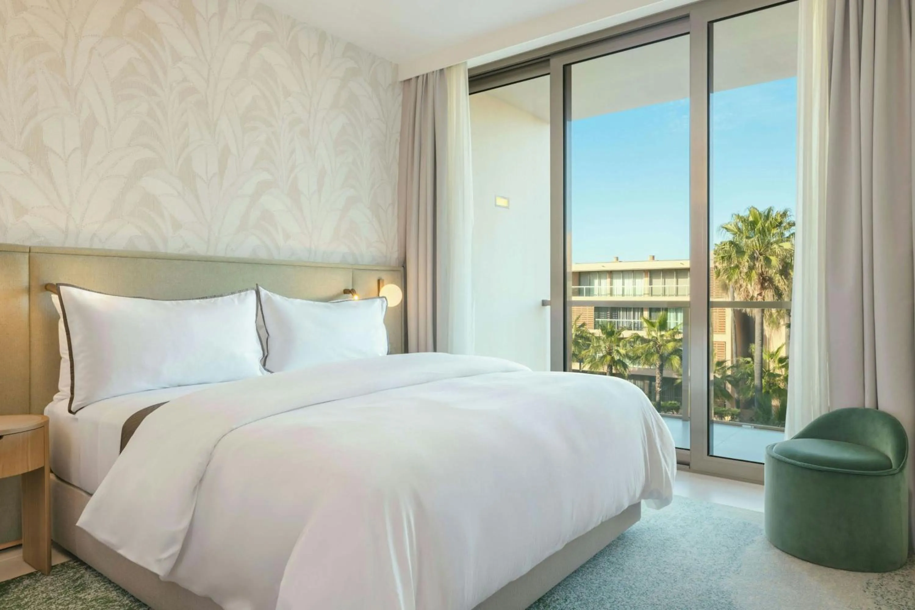 Bedroom, Bed in The Westin Salgados Beach Resort, Algarve